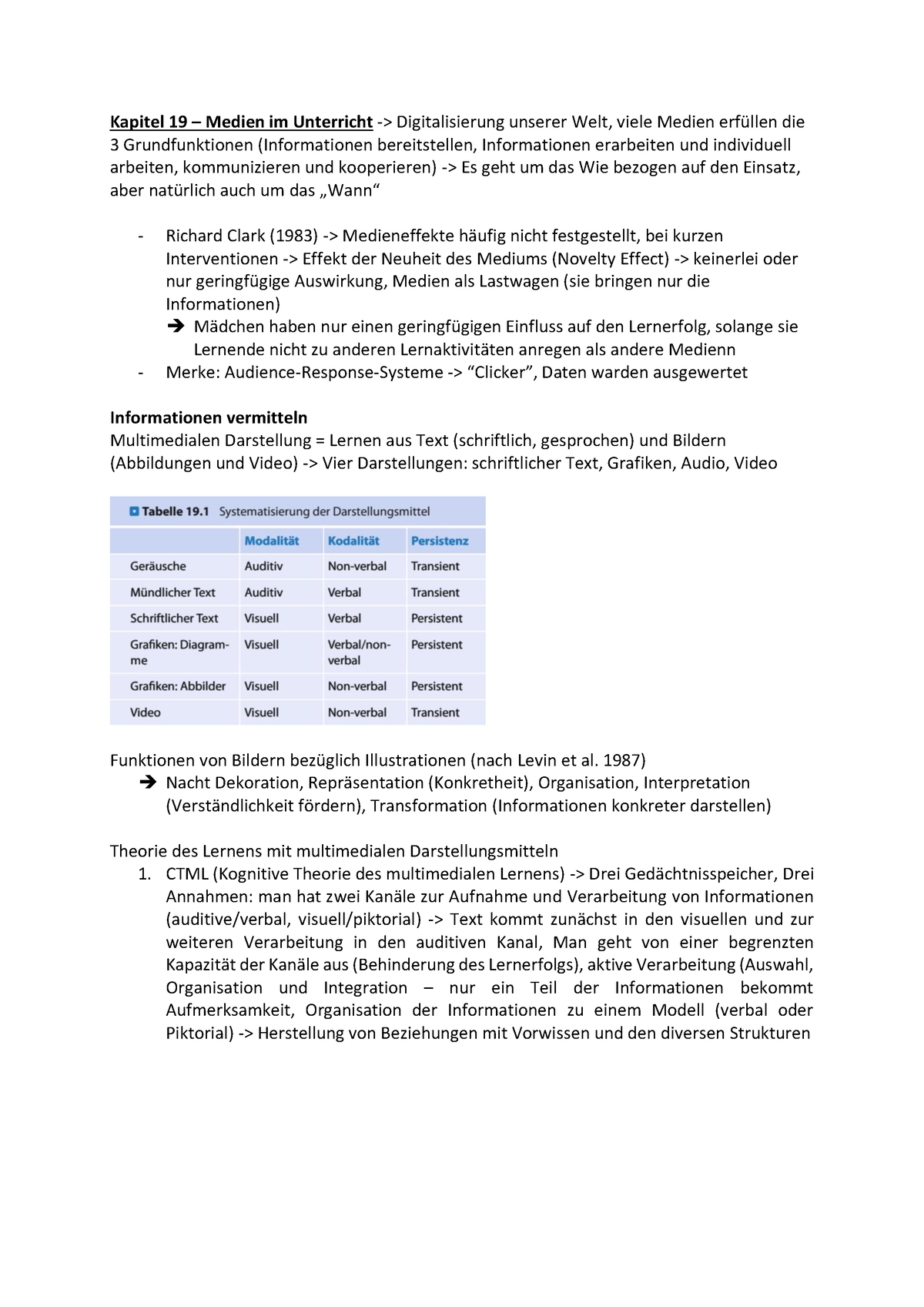 Urhahne - Kapitel 19 – Medien Im Unterricht - Kapitel 19 – Medien Im ...