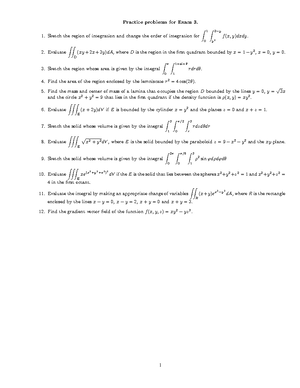 Lecture 1 Calculus 3 Math 2415 Studocu