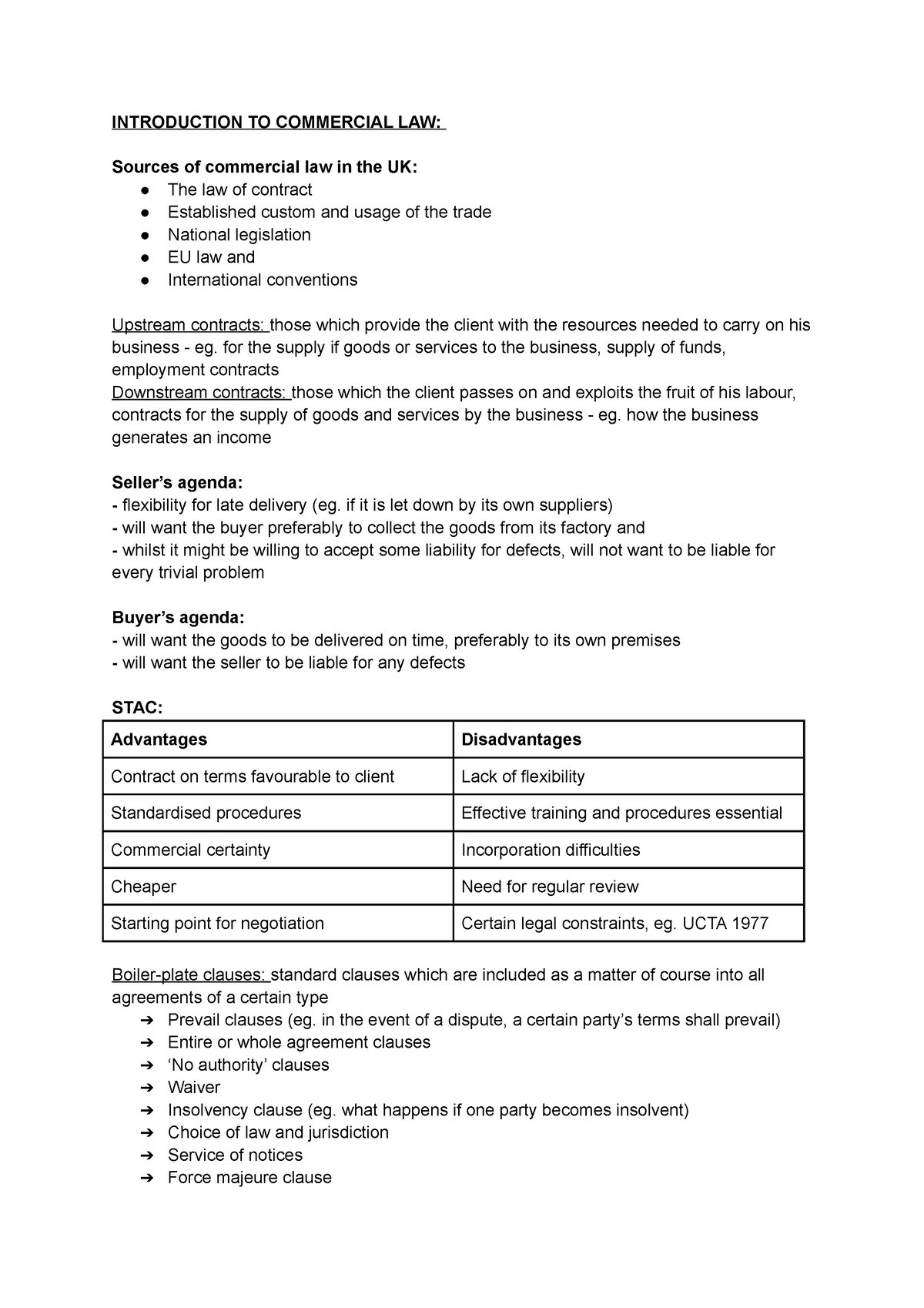 commercial-law-1-introduction-to-commercial-law-sources-of-commercial-law-in-the-uk-the-law