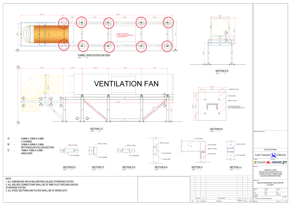 Ventilation Layout 11092023-Design 2 - 5MM FILLET WELD RHS 100x50x5MM ...