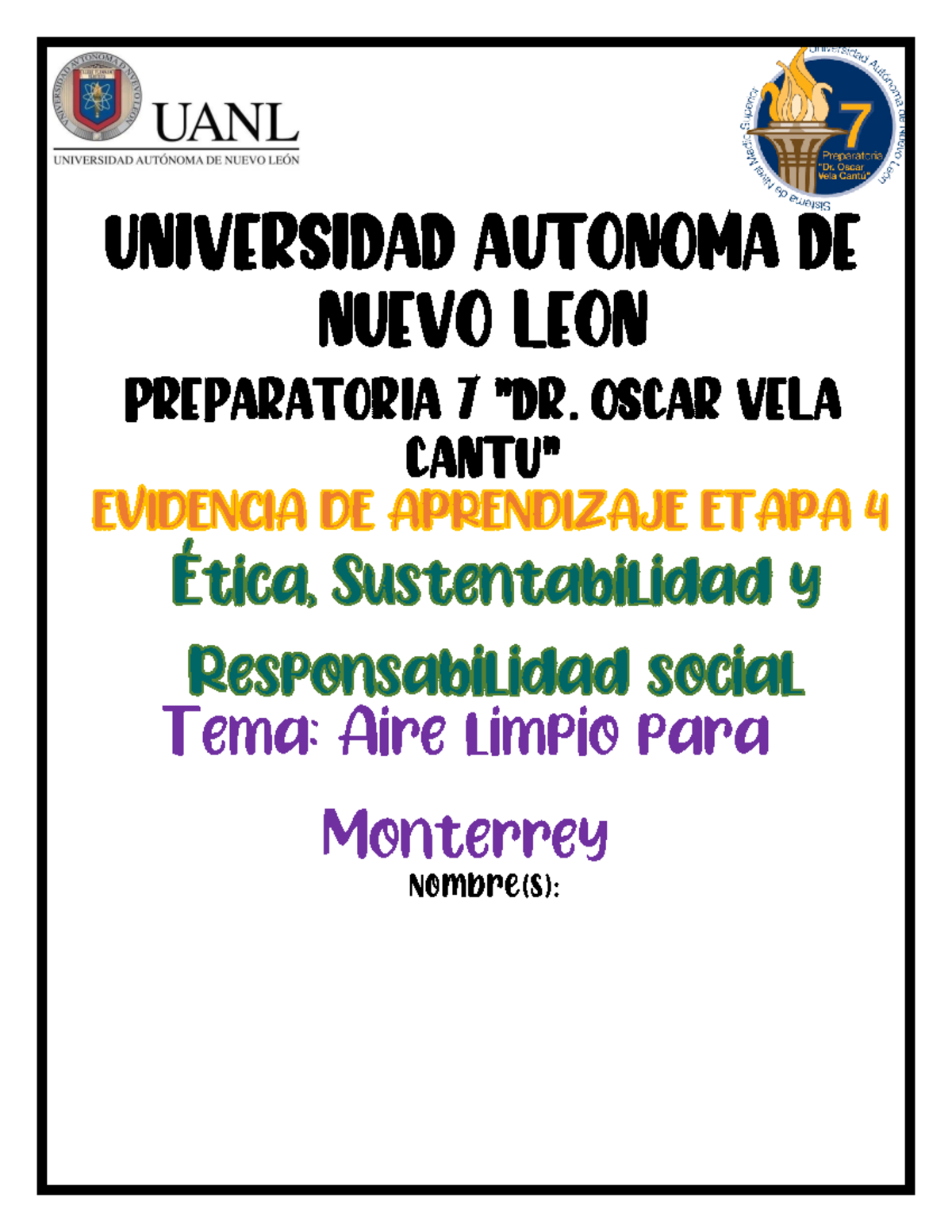 EA4 Equipo 4 - Evidencia de aprendizaje - Universidad Autónoma de Nuevo ...