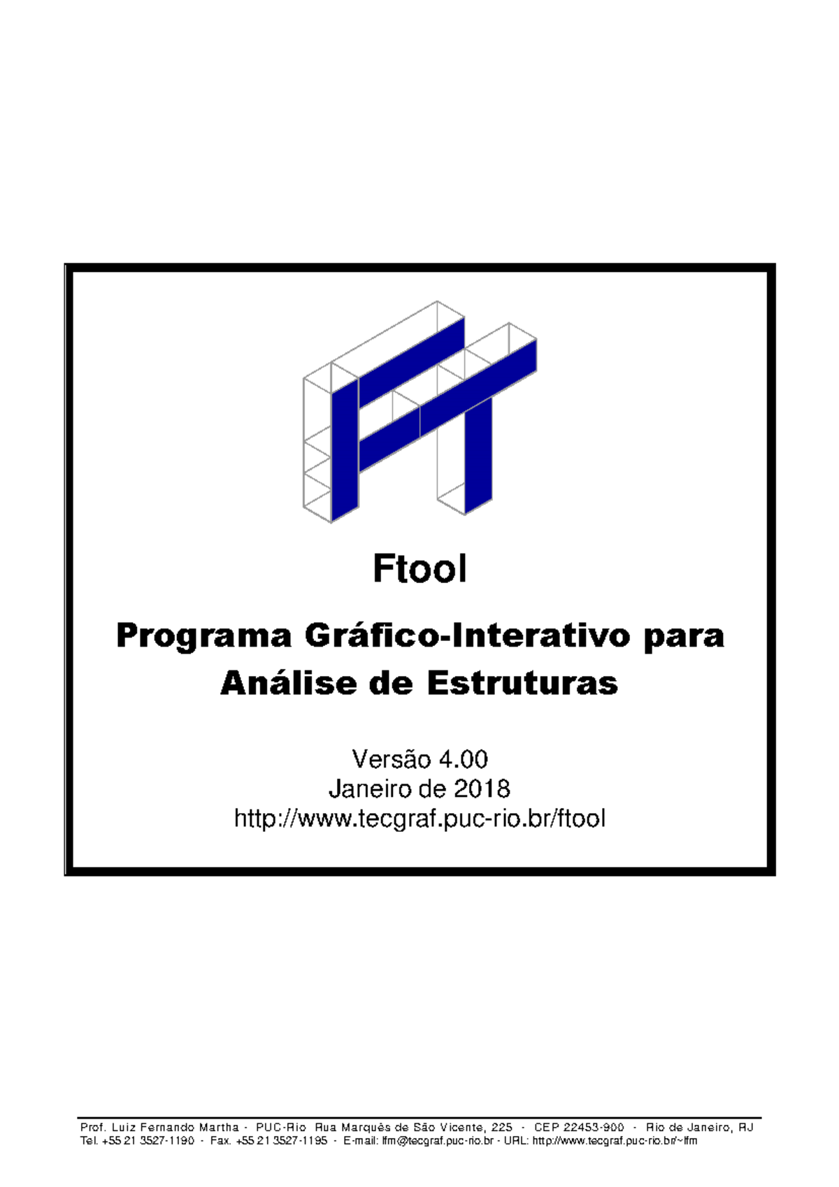 Manual Ftool - Ftool Programa Gráfico-Interativo para Análise de ...