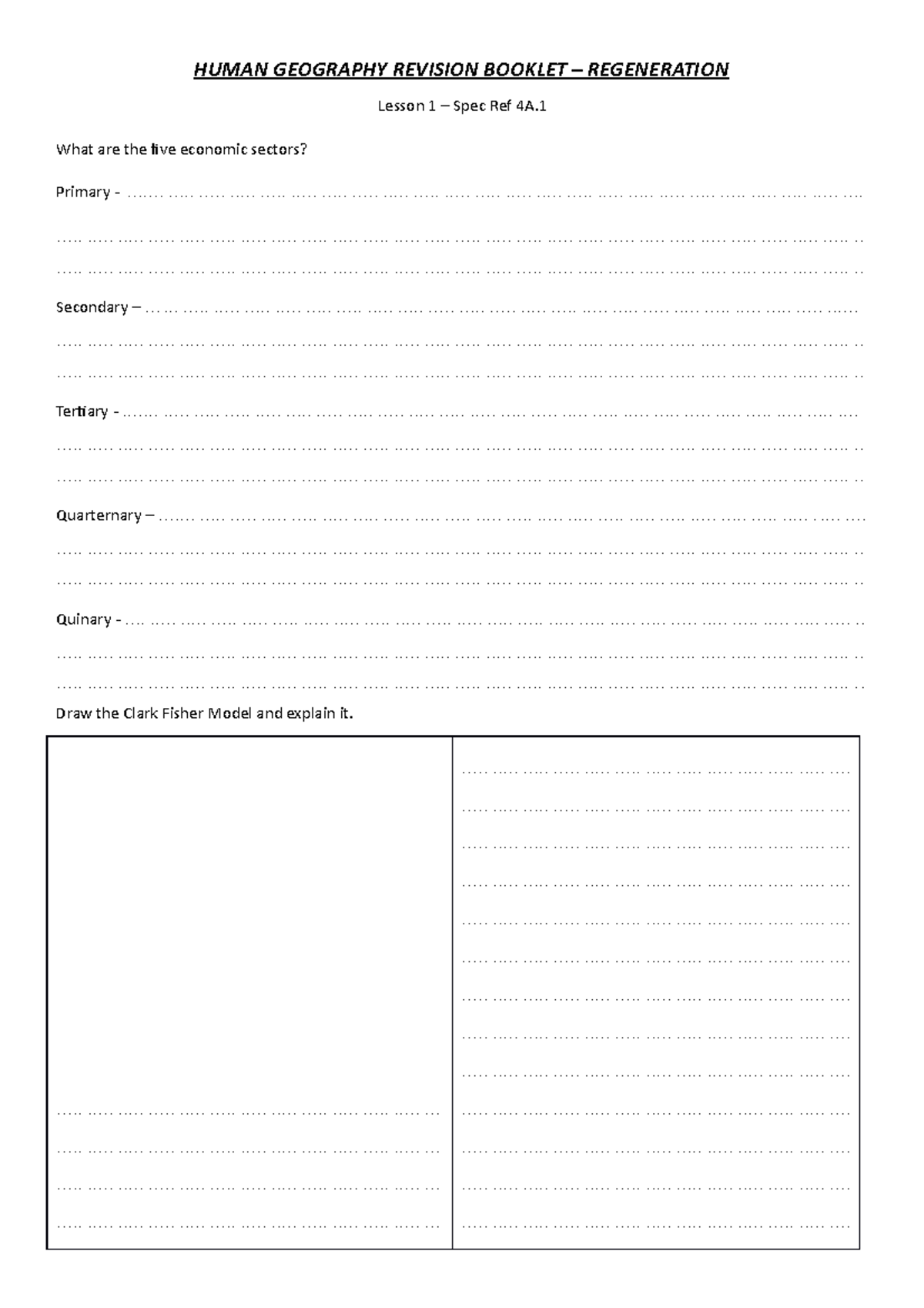 empty-human-geography-revision-booklet-regeneration-human-geography