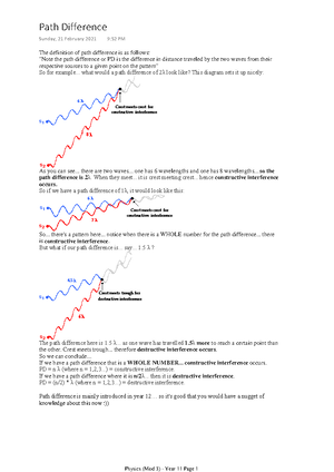 Physics - Notes - Physics is a fundamental branch of science that seeks ...