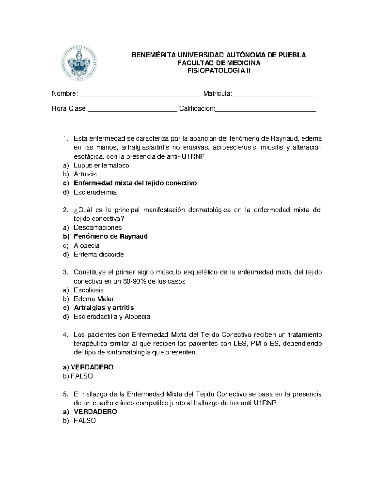 Examen 2018 Anatomía Títuloapéndice - 