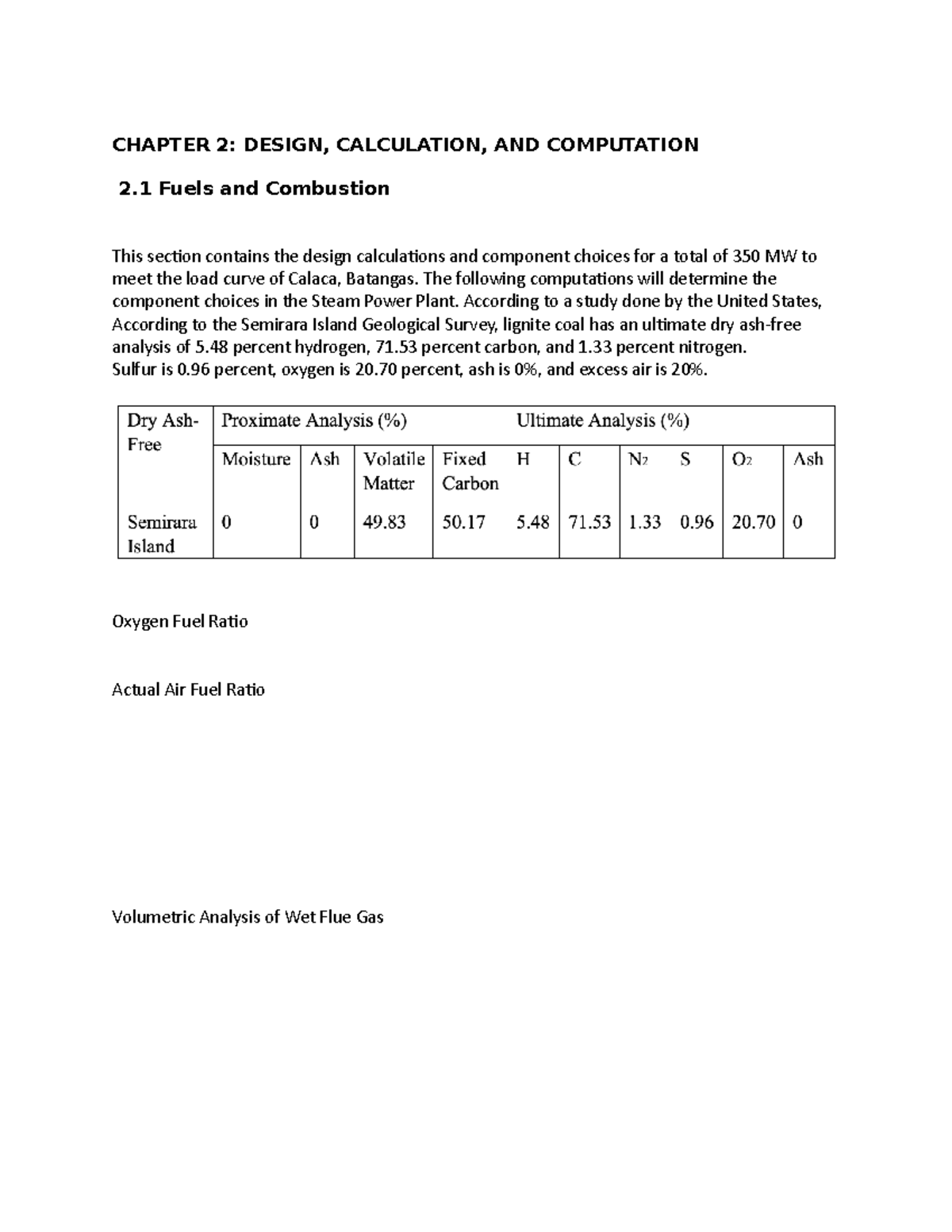 Chapter 2 Jhgf Chapter 2 Design Calculation And Computation 2