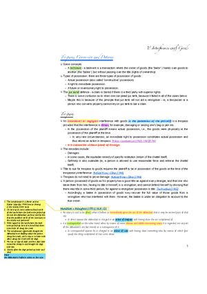 Torts and Contracts II Final Exam General Feedback - EXAMINATION ...