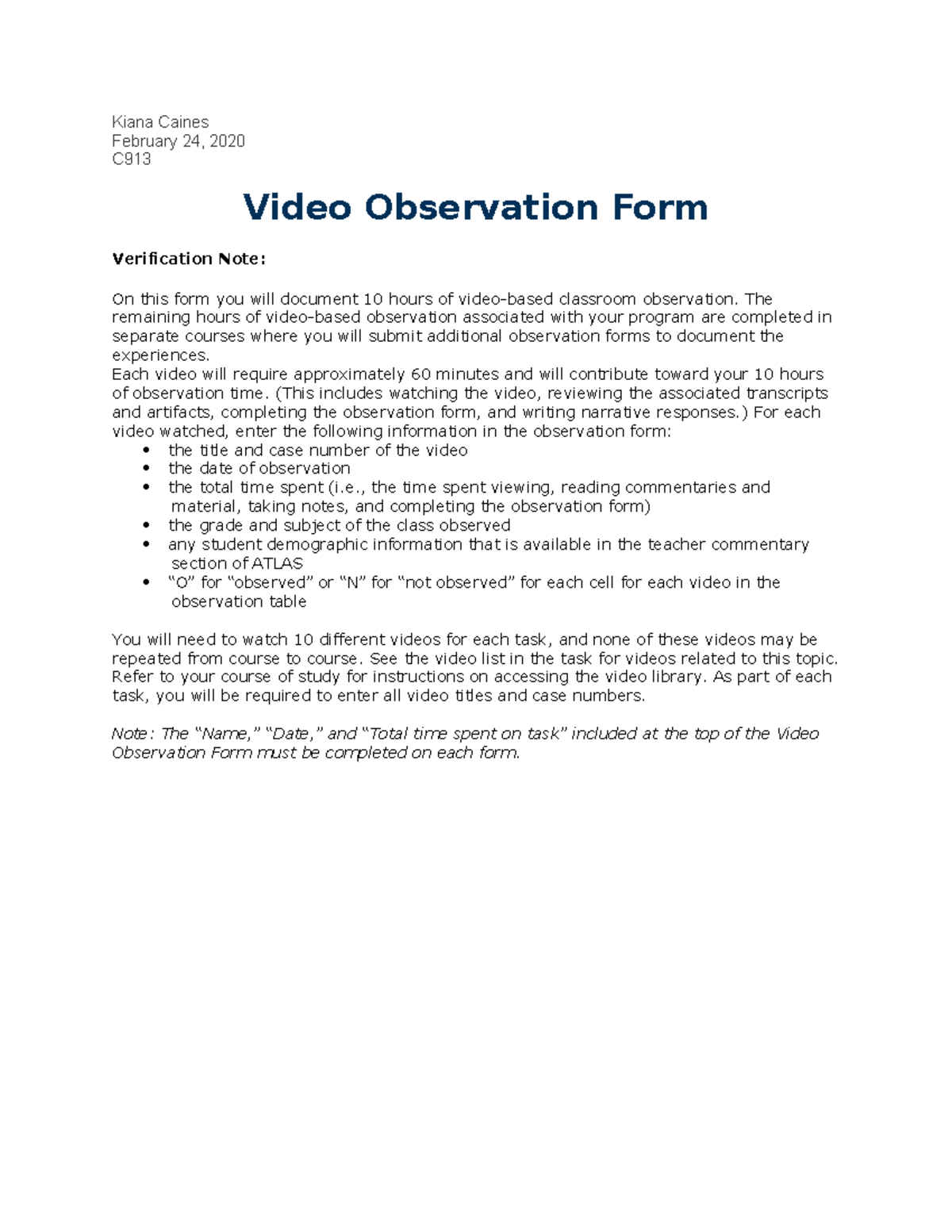 Essay about wgu fht task 1 05 image