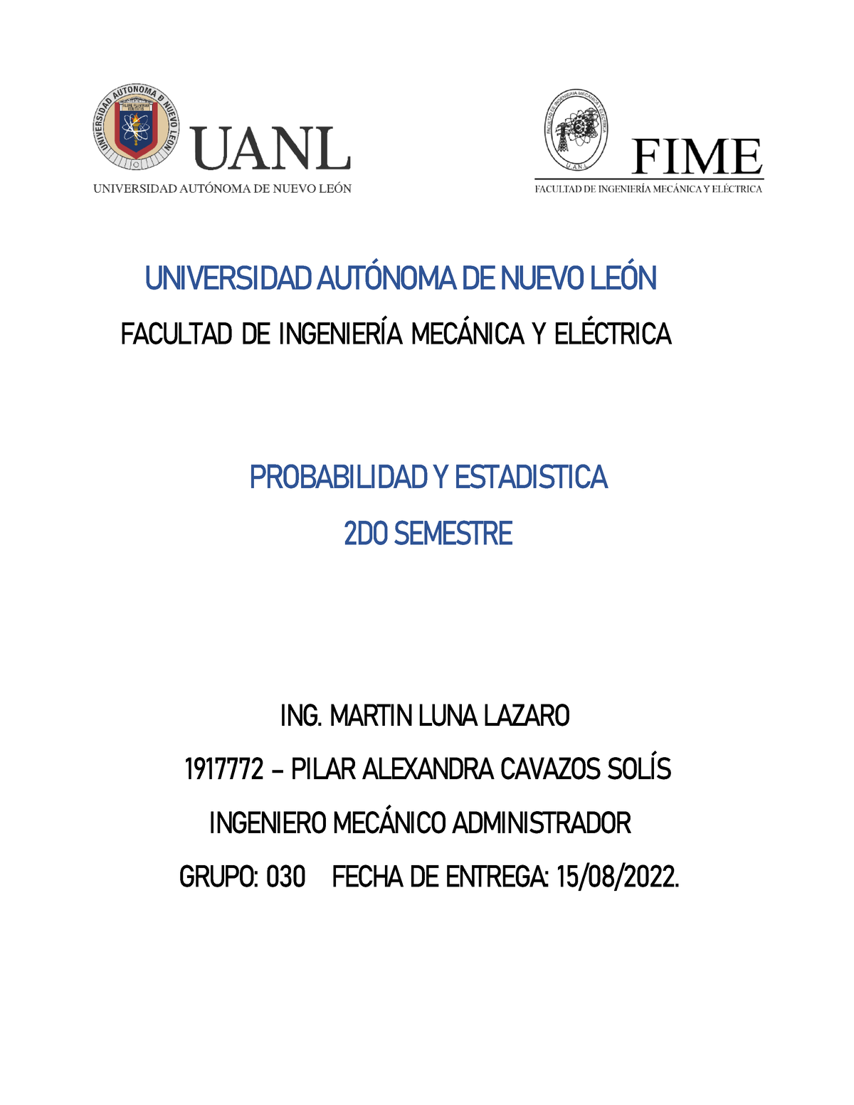 Tarea 1-1er Parcial-1917772 - UNIVERSIDAD AUT”NOMA DE NUEVO LE”N ...