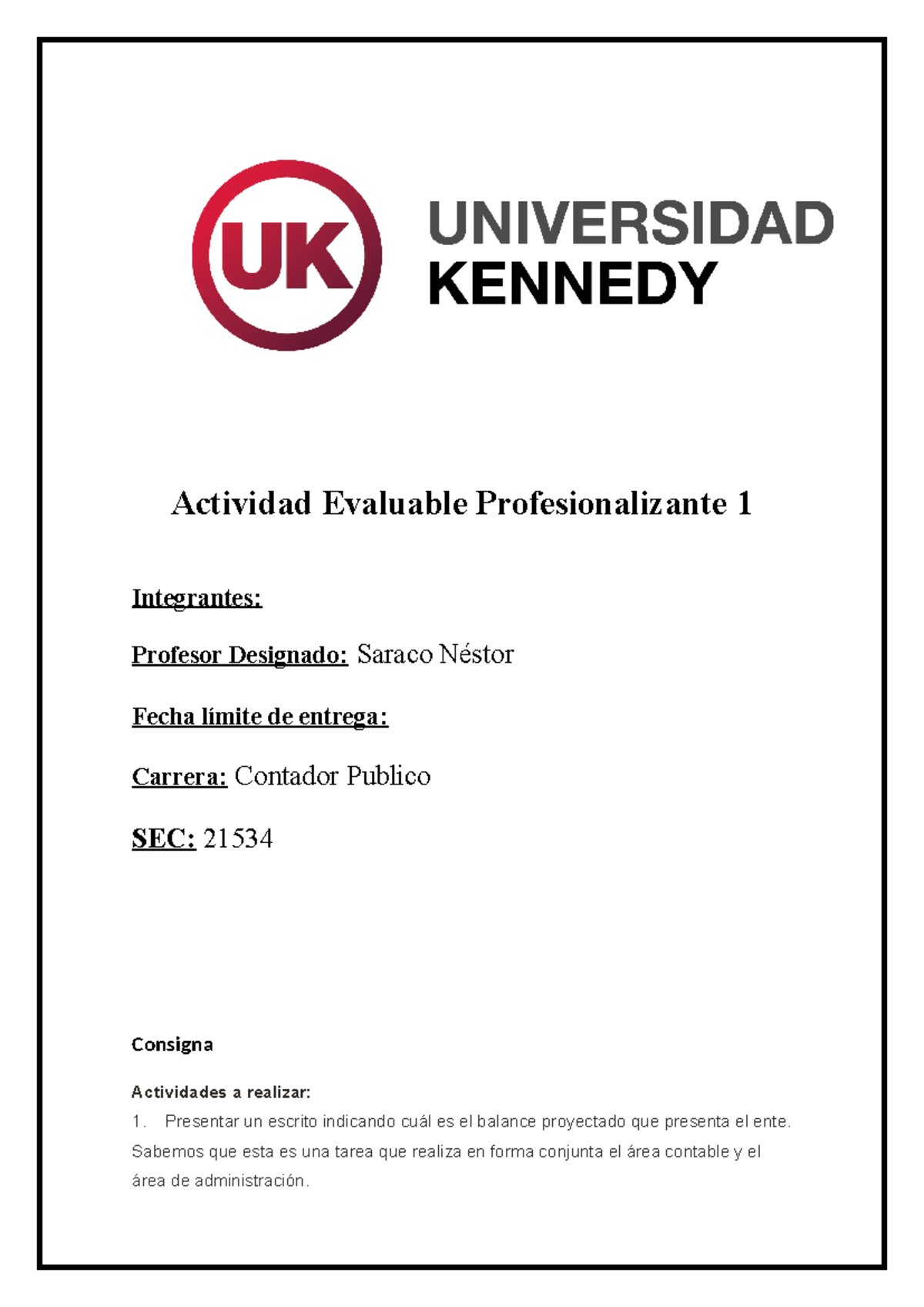 Actividad Evaluable Profesionalizante A4pia - Copia - Actividad ...