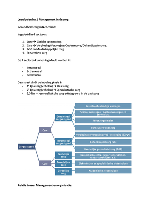 Module Opdracht Management In De Zorg - Module Opdracht: Management In ...