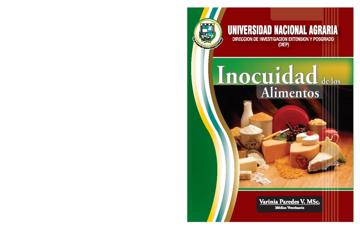 Inocuidad de los alimentos - UNIVERSIDAD NACIONAL AGRARIA UNA 3 Con la
