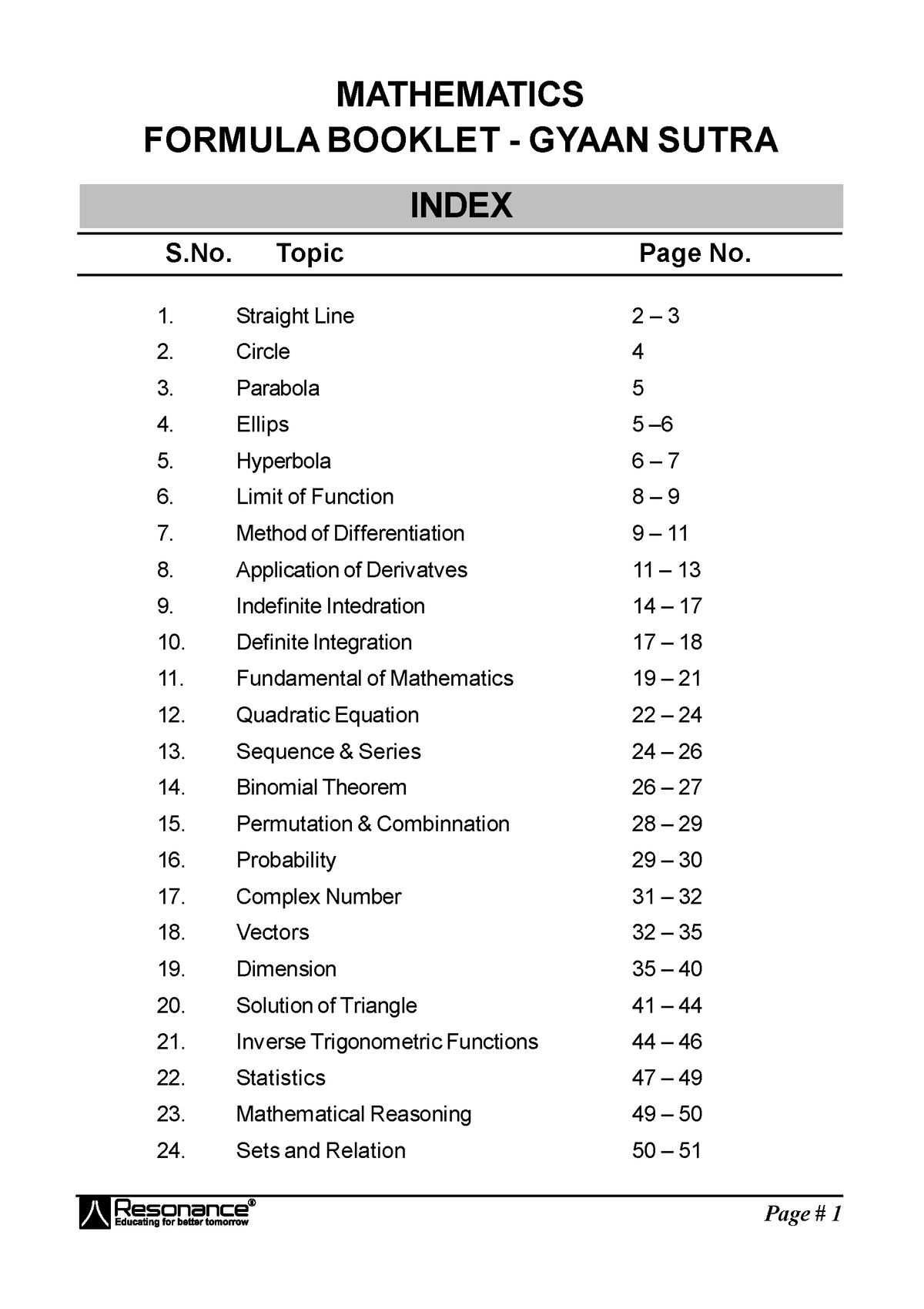 important-equations-maths-s-topic-page-no-index-mathematics