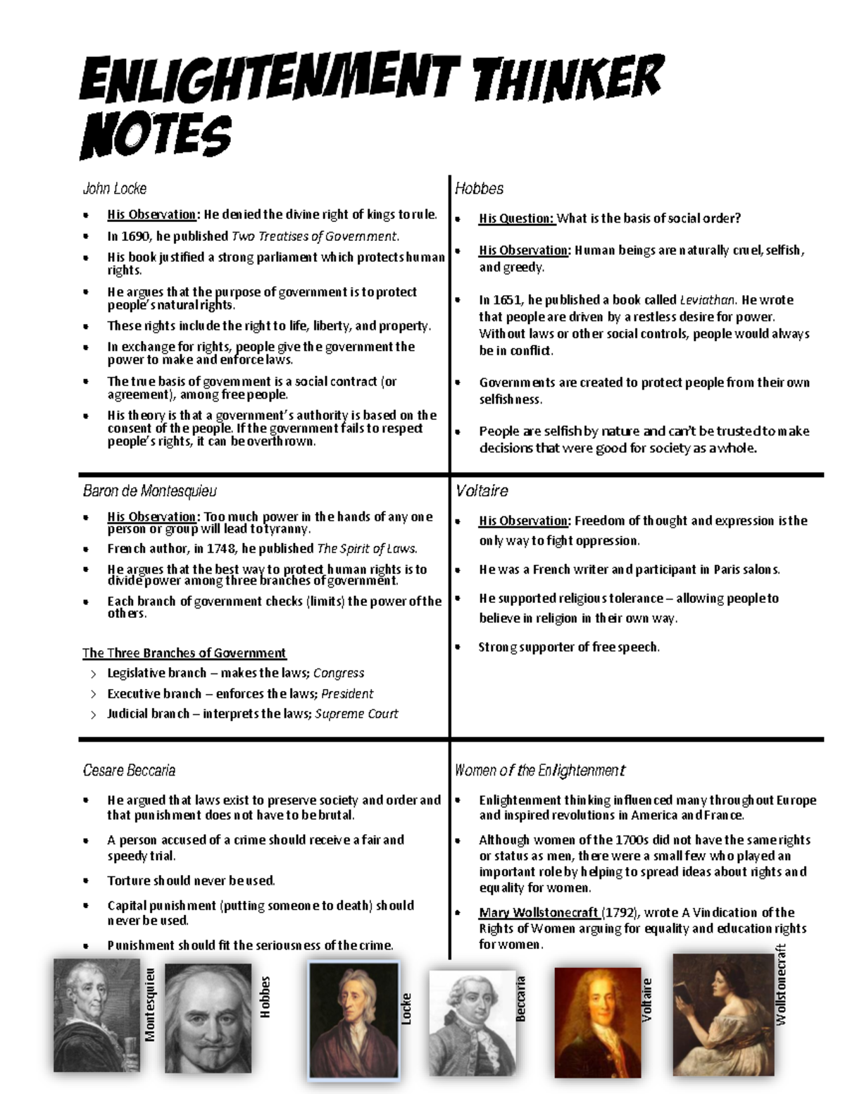 Mathematics Notes - John Locke His Observation: He denied the divine ...