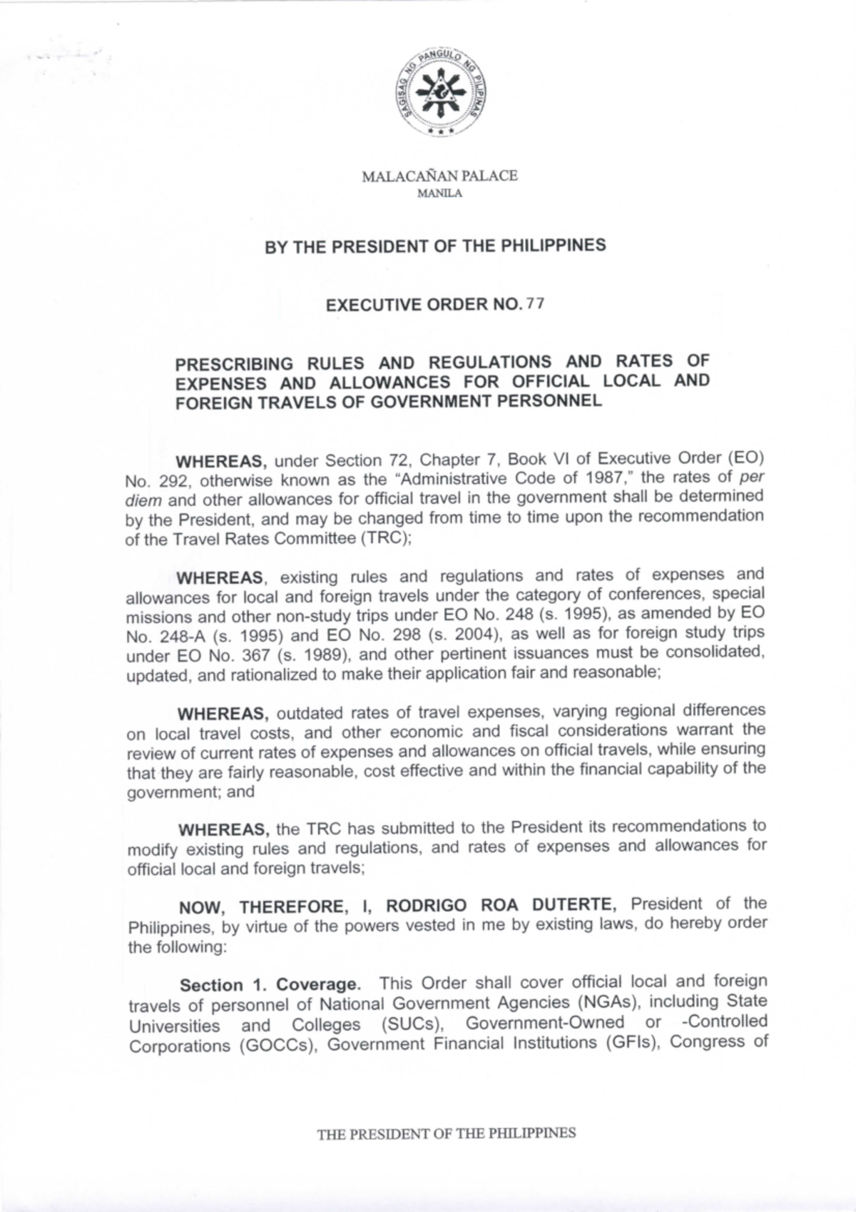 eo-77-rrd-executive-order-bs-civil-engineering-studocu
