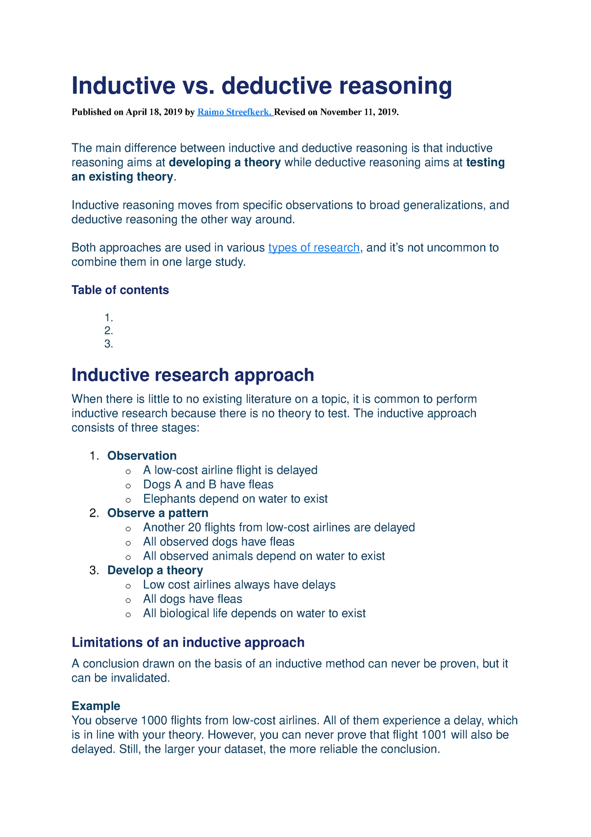 Inductive vs Deductive Reasoning ELC Executive Summary In Inductive And Deductive Reasoning Worksheet