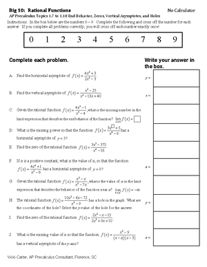 Lesson+6 - Math worksheet - Lesson 6- Rewrite an Exponential Function ...