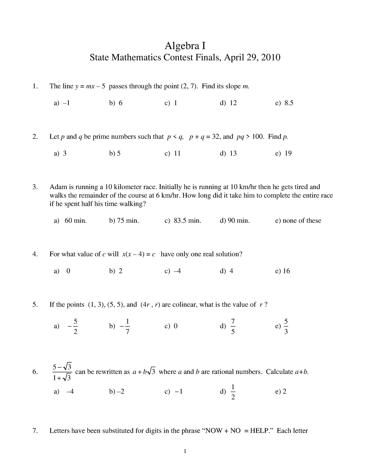 2010-alg1-reviewer-algebra-i-state-mathematics-contest-finals