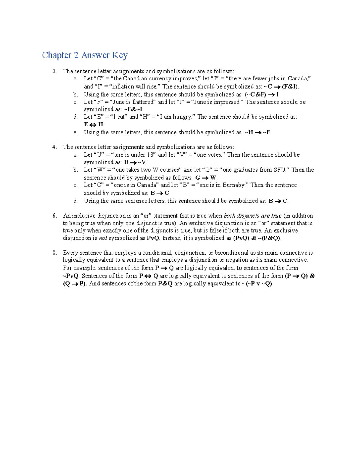 Chapter 2 Answer Key - practice makes perfect. study hard eat and sleep ...