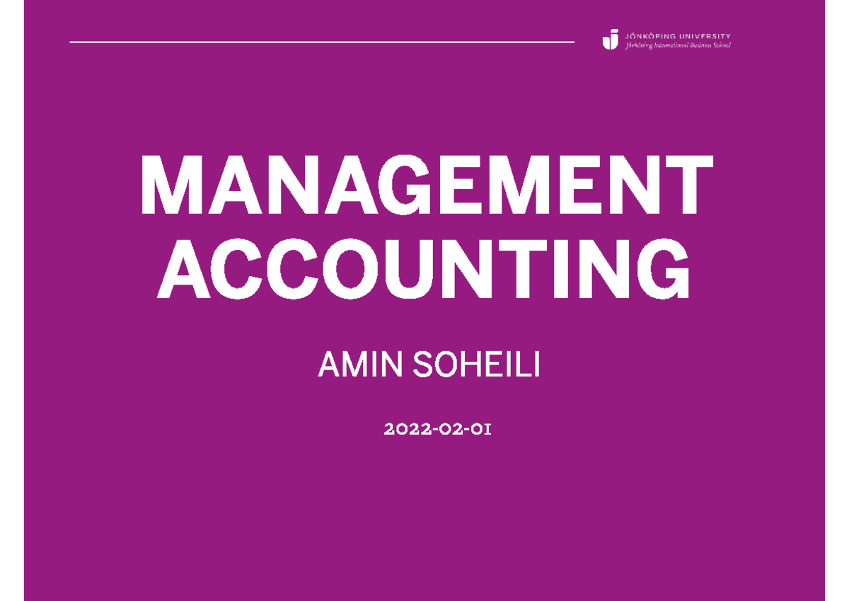 MA Lecture 5 notes effects of alternative cost accumulation