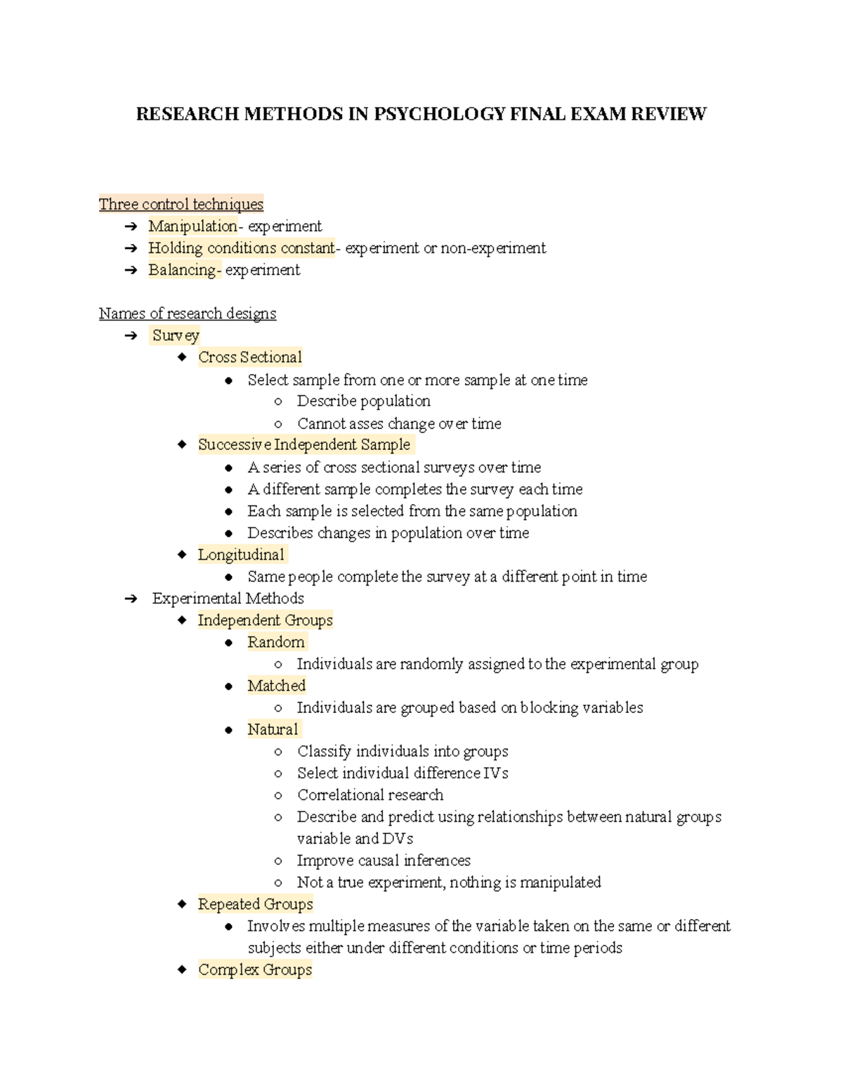 research methods in psychology exam questions