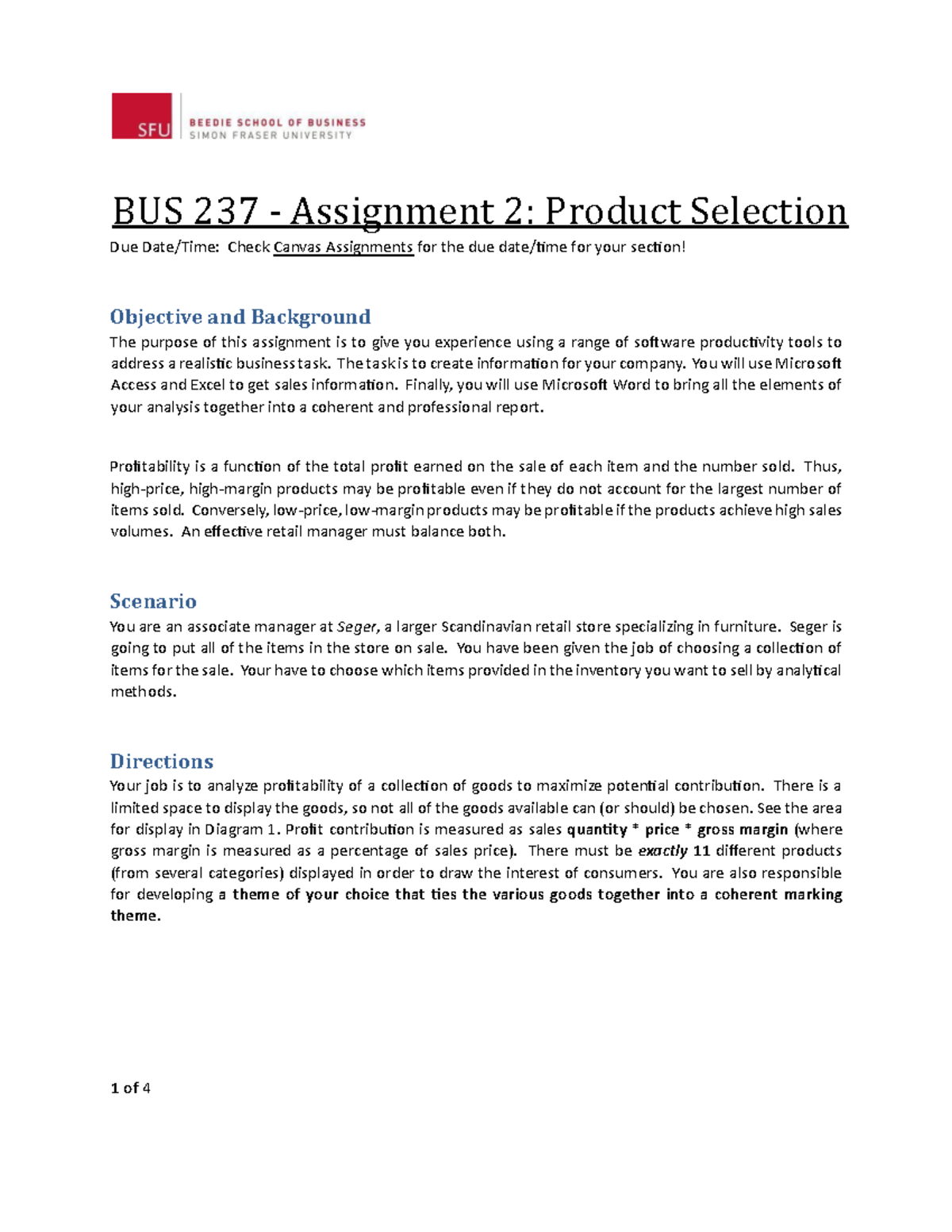 bus 237 assignment 2