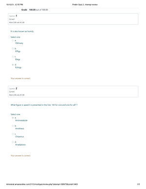 ENGL6100 B Purposive Communication 2 Final Q2 - QUIZ Final Quiz 2 ...