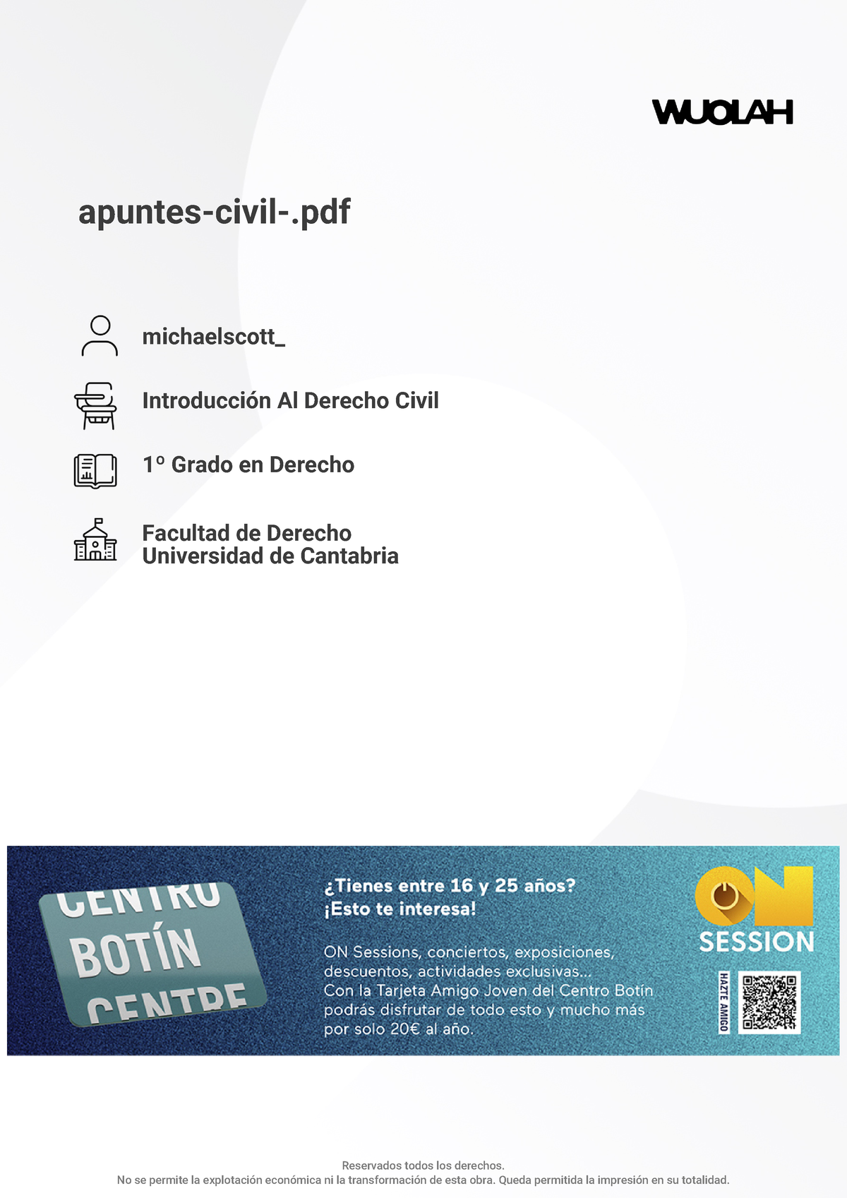 Introduccion Al Derecho Civil - Apuntes-civil- Michaelscott ...