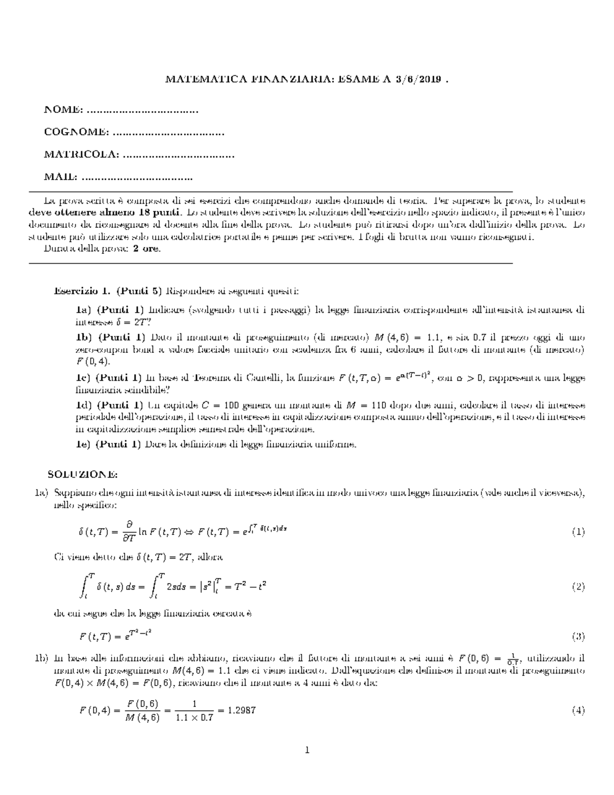 Paniere domande in ordine alfabetico, Contratti d'Impresa, A.A. 2022/23