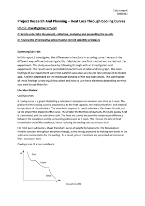 assignment brief applied science