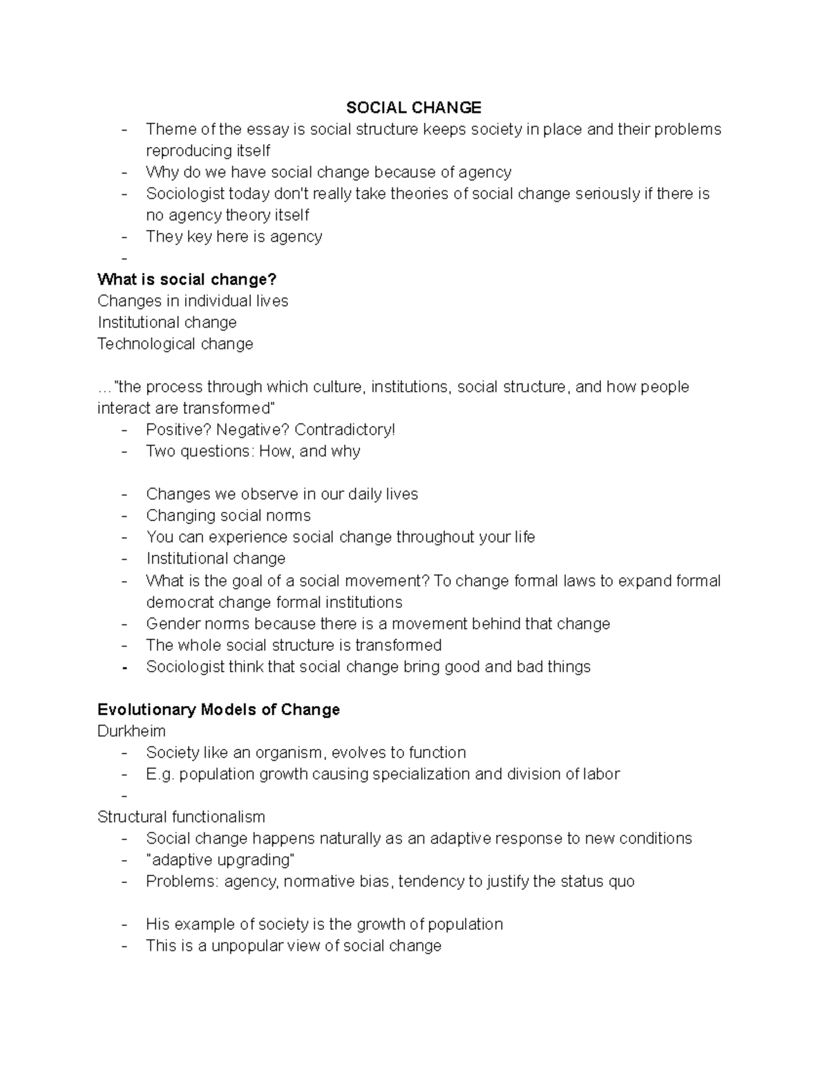 essay questions on social structure