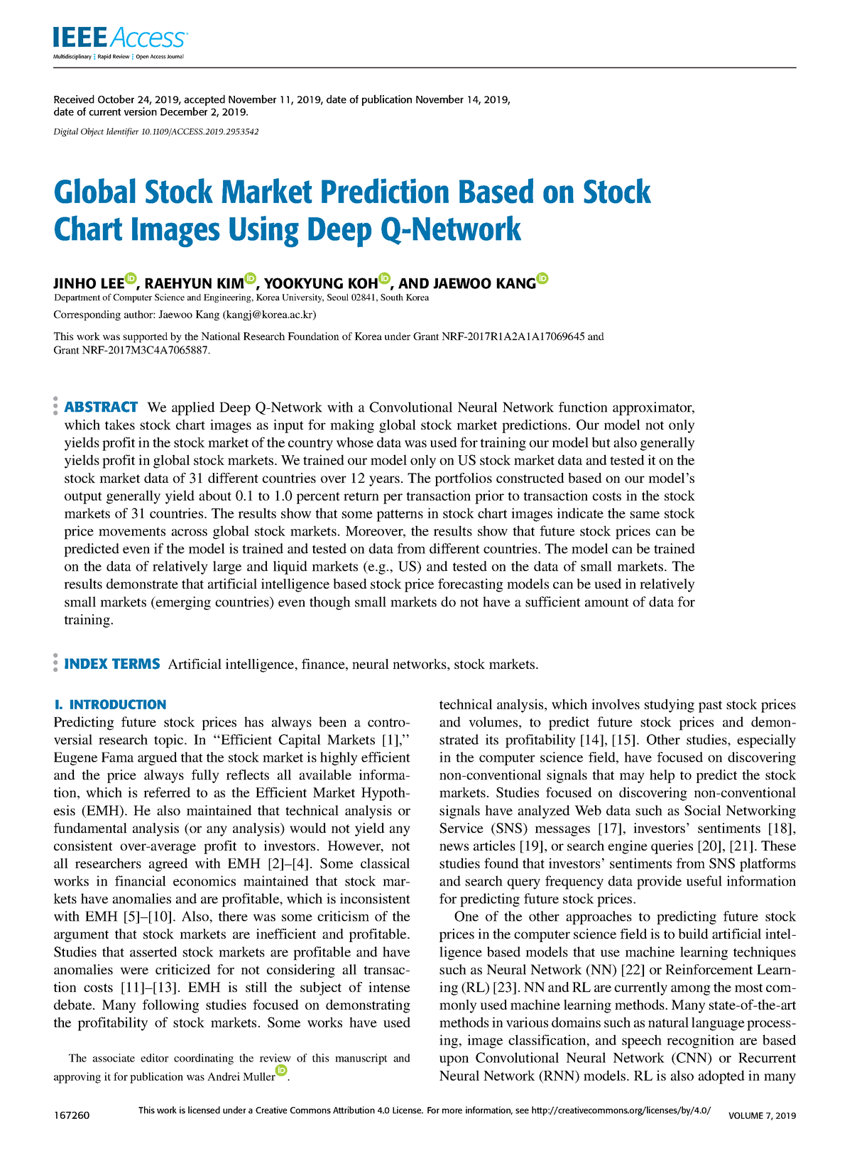 stock market prediction research paper ieee