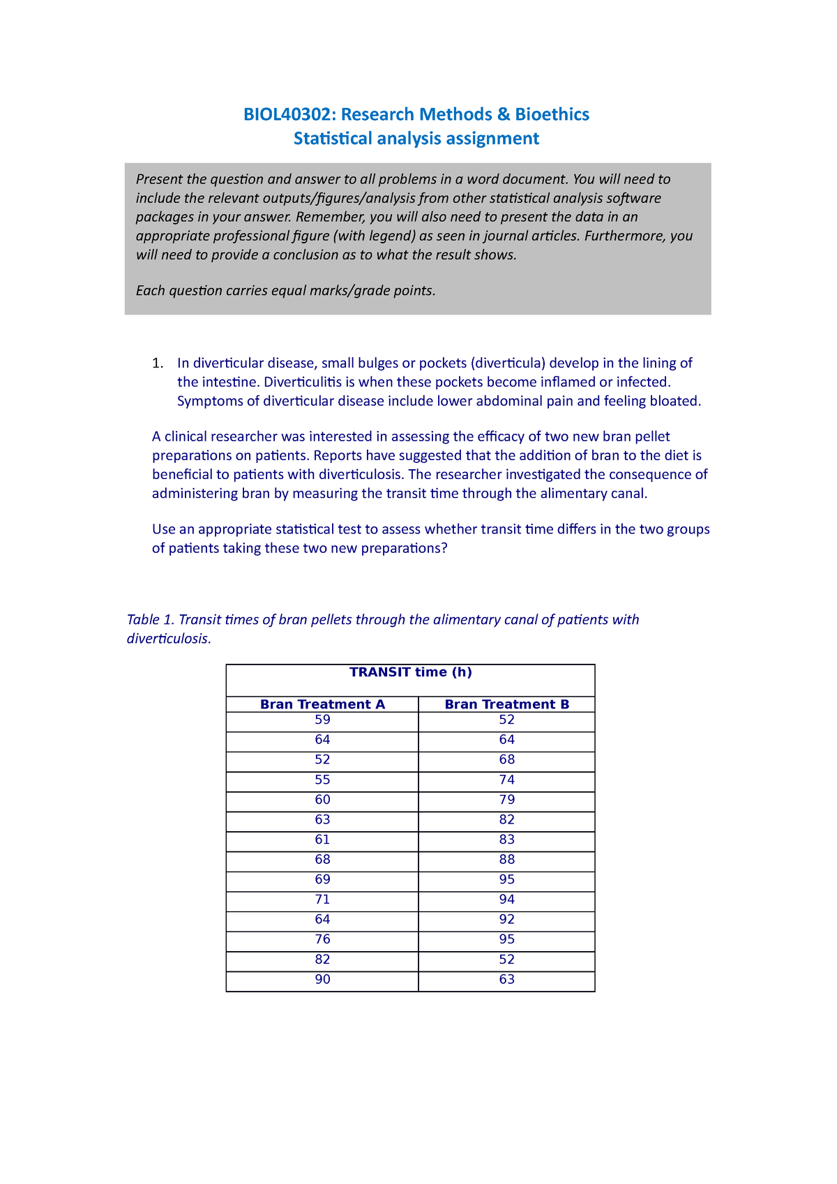 statistical analysis research questions