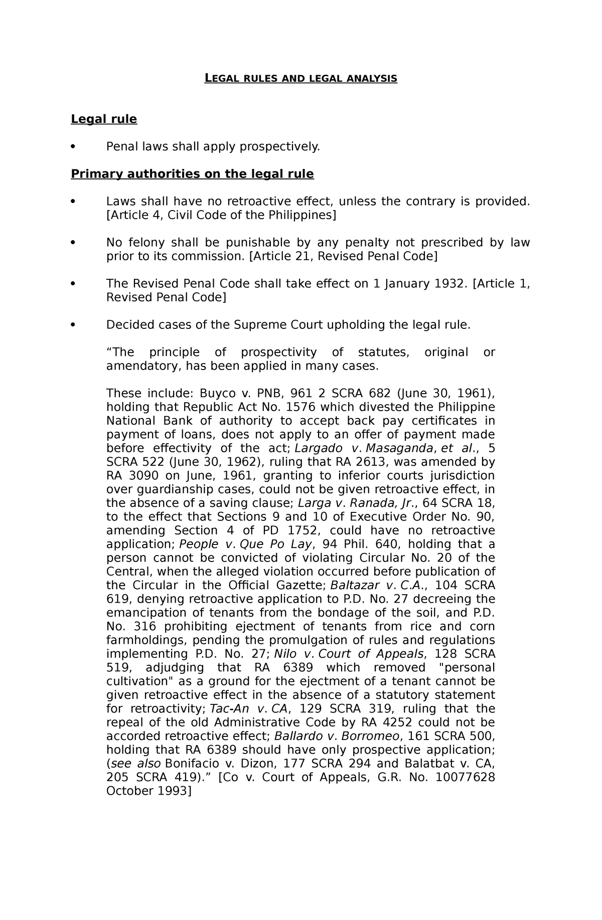 discussion-legal-rule-legal-rules-and-legal-analysis-legal-rule-penal