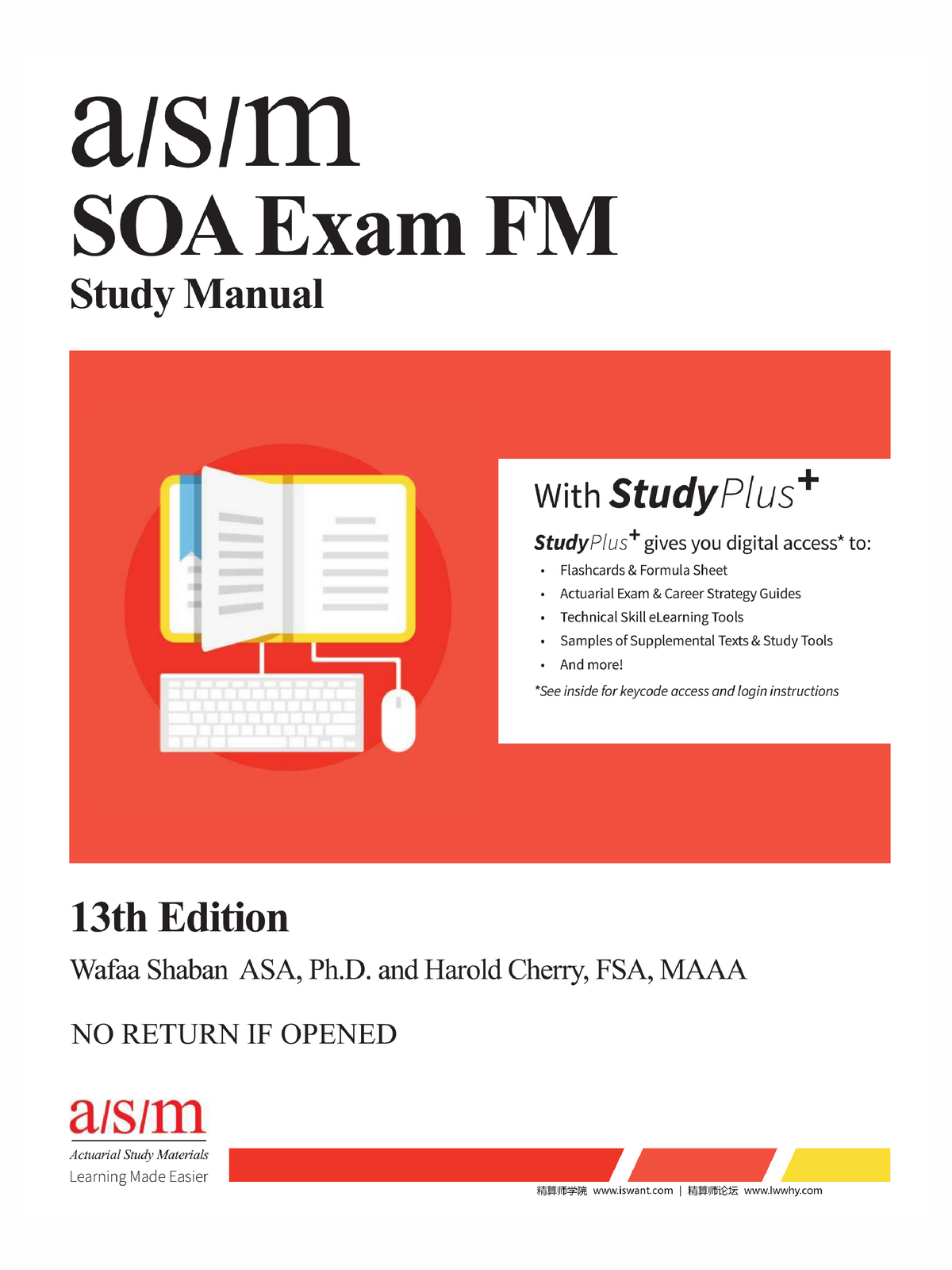 [PRE] ASM Study Manual for SOA Exam FM, 13th Edition 1100 Structural