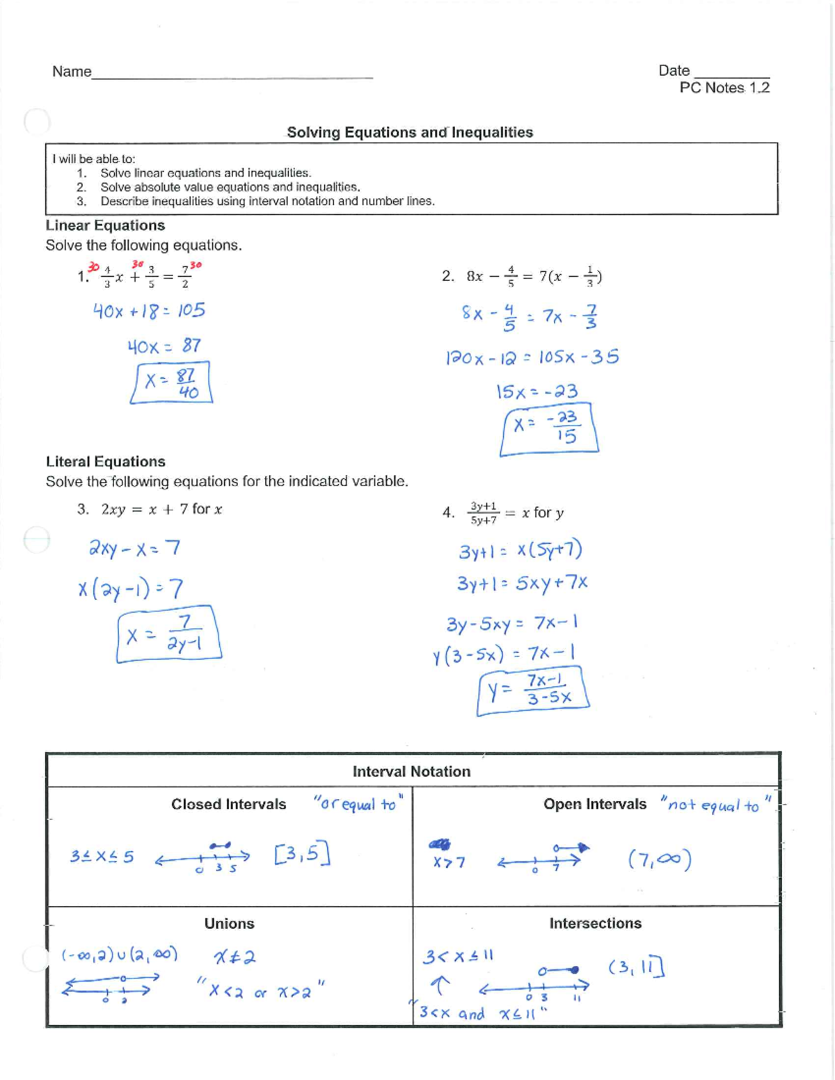 PC+ Notes+1.2- MTH 263 - Studocu