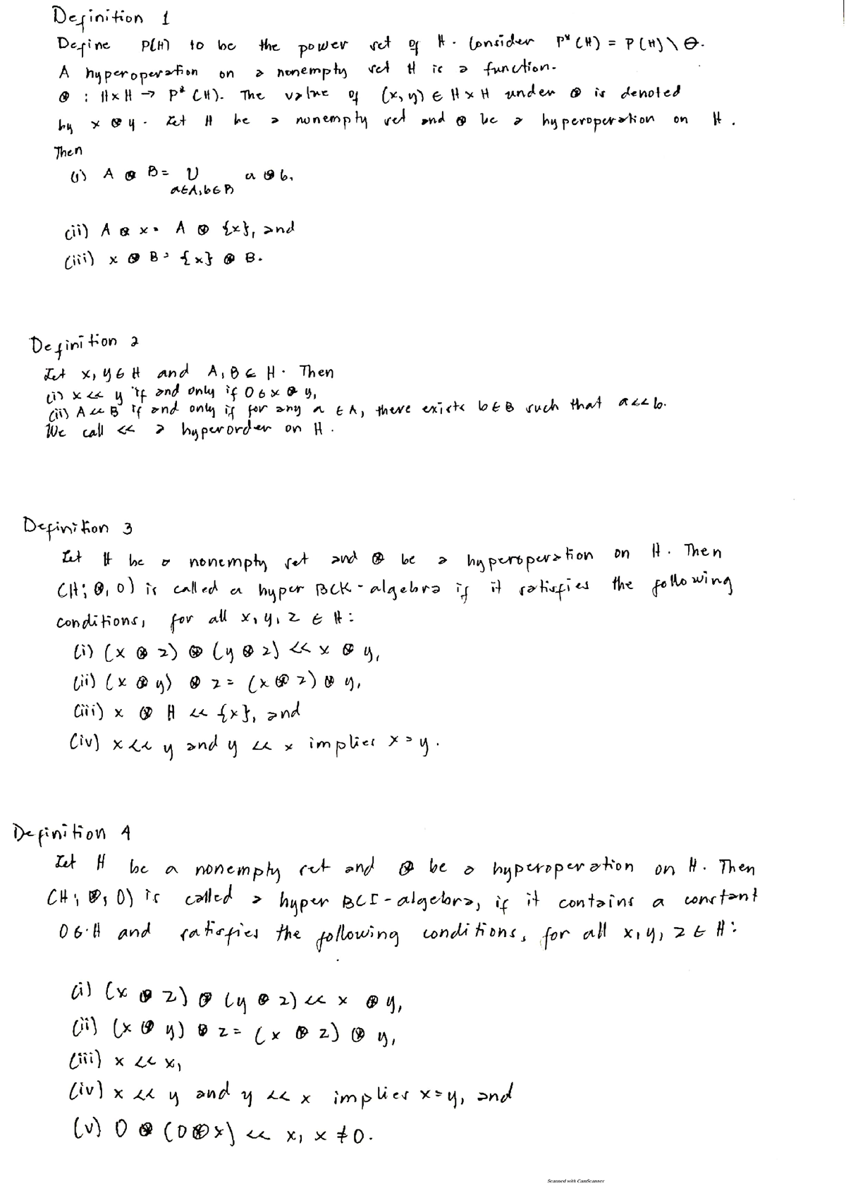 52 Pages - Algebra Notes - BSEd Mathematics - Studocu