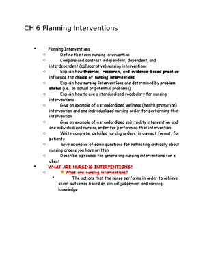 Ch10 - Notes on chapter 10 - Basic Nursing - nurs 112 - Studocu