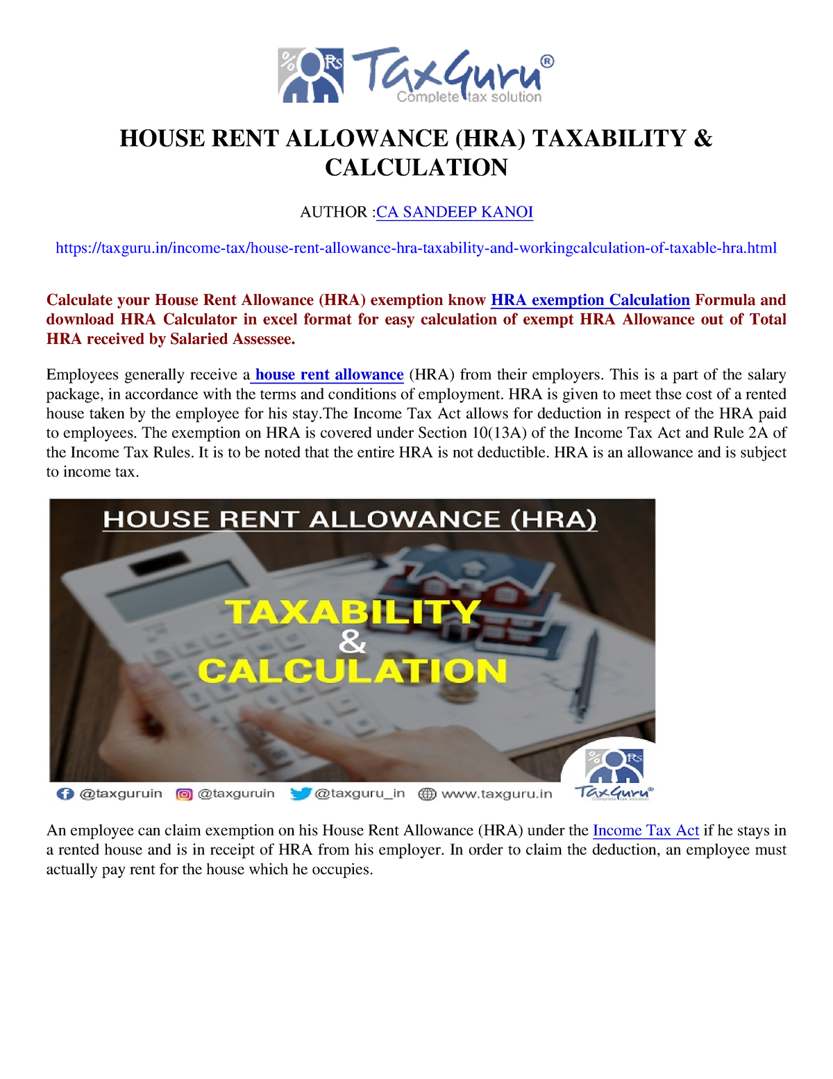 house-rent-allowance-hra-taxability-calculation-taxguru-house