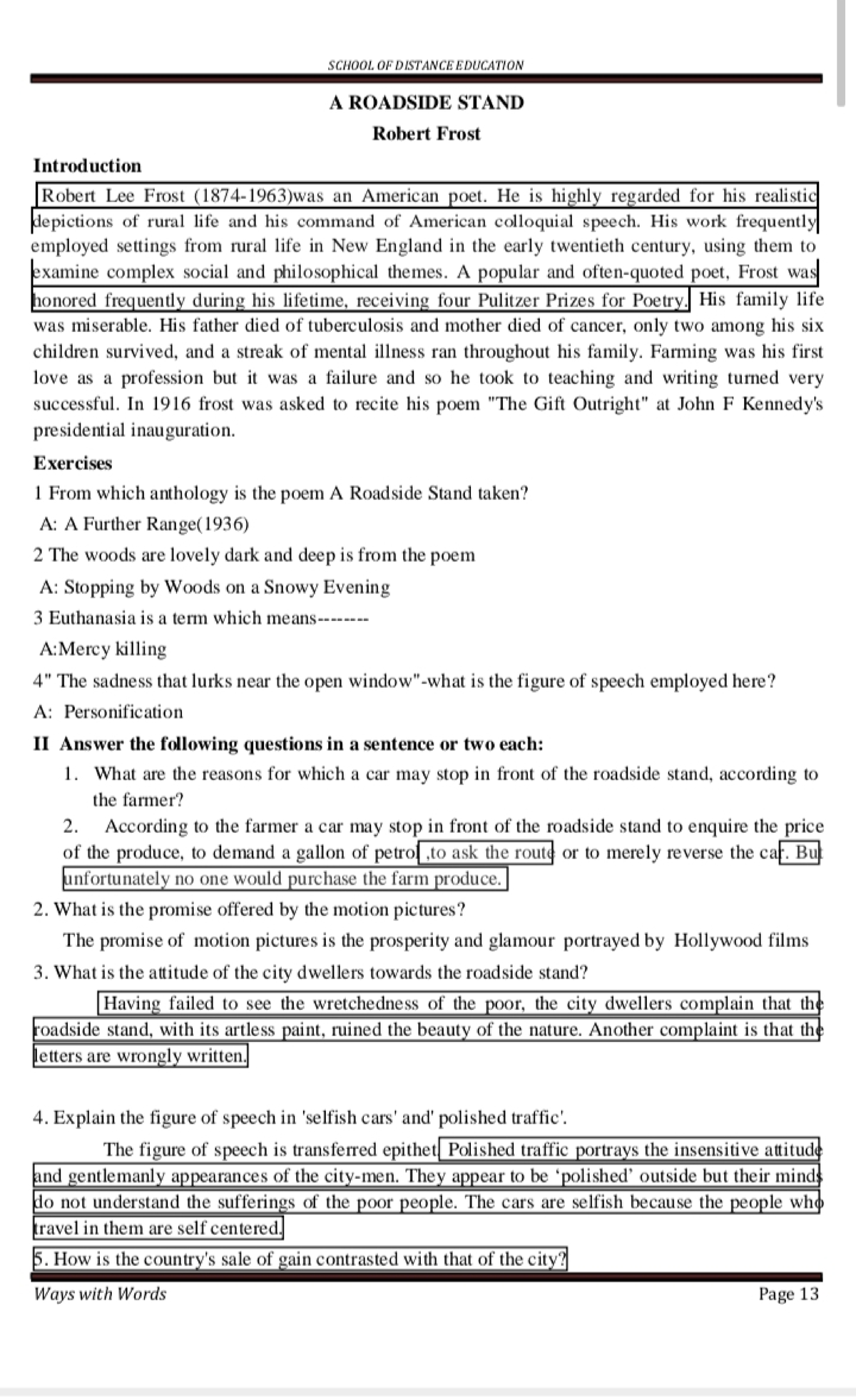 English Chapter 3 - Study Materials - BA Economics - Studocu