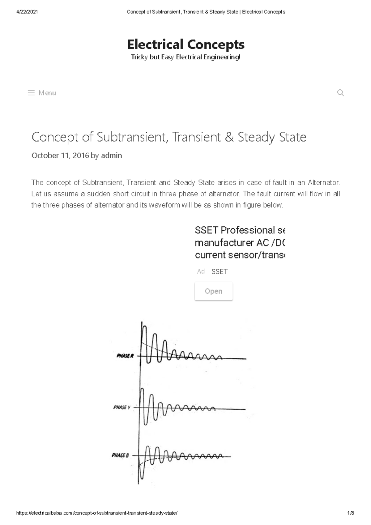 concept-of-subtransient-transient-steady-state-electrical-concepts