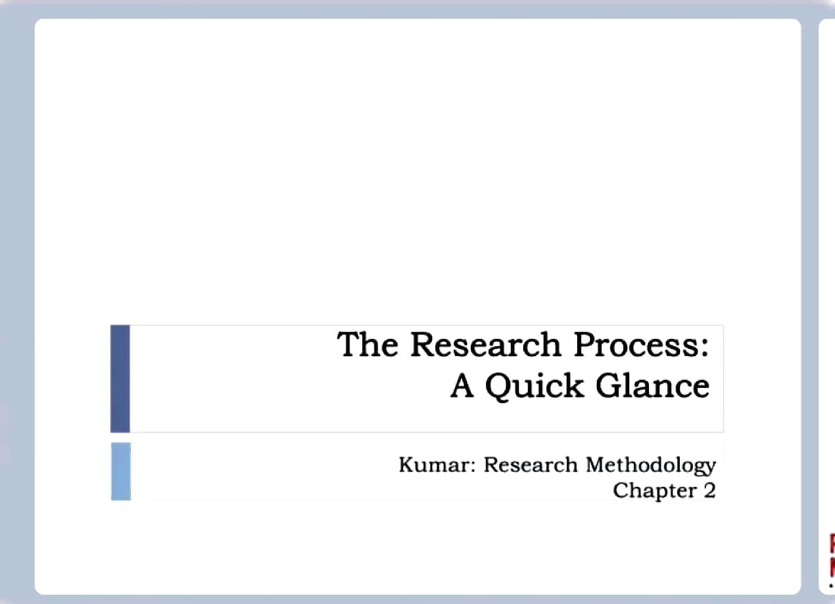 research methodology chapter 2 ppt