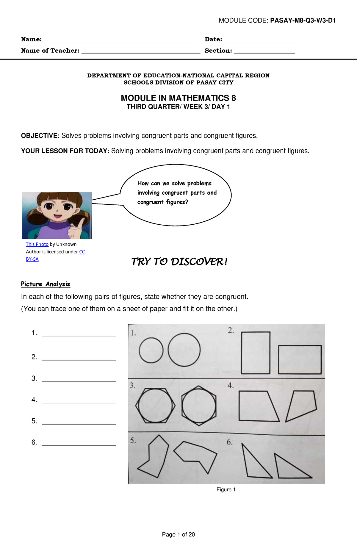 3- MATH8-Q3-WEEK3 - module - Name ...