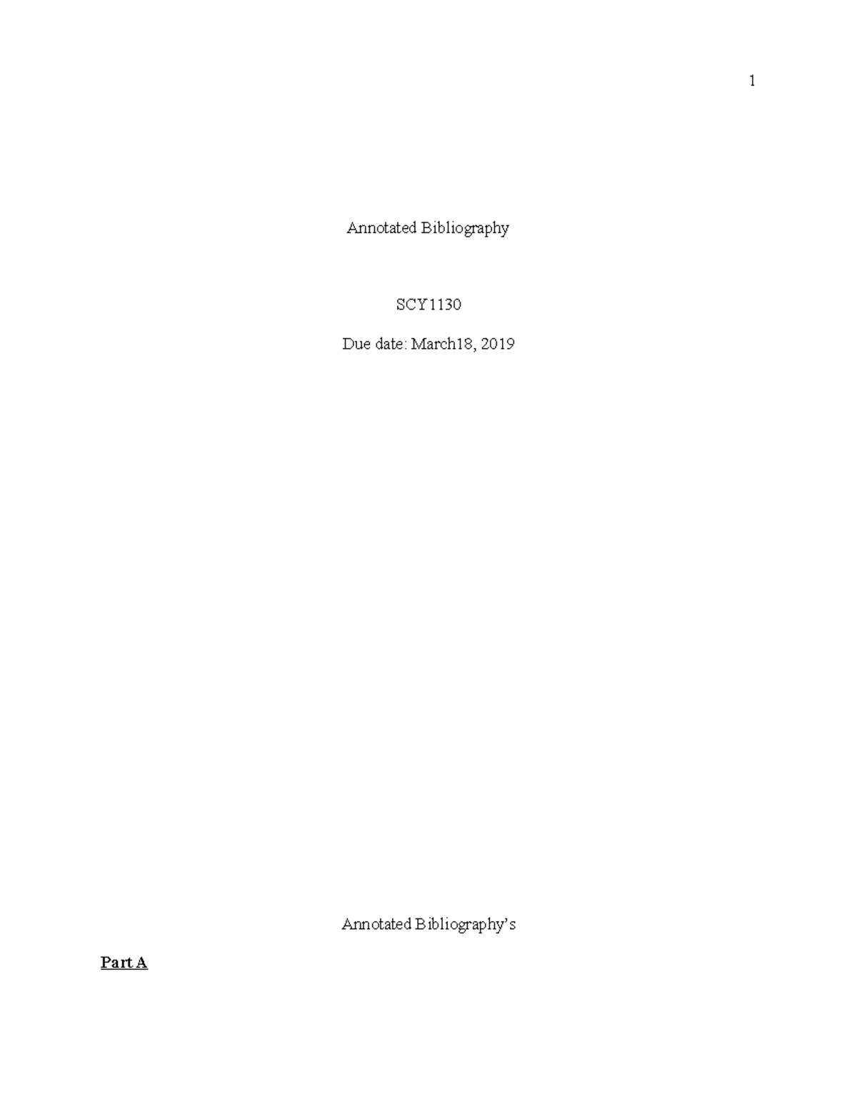 Examples of research questions for annotated bibliography image