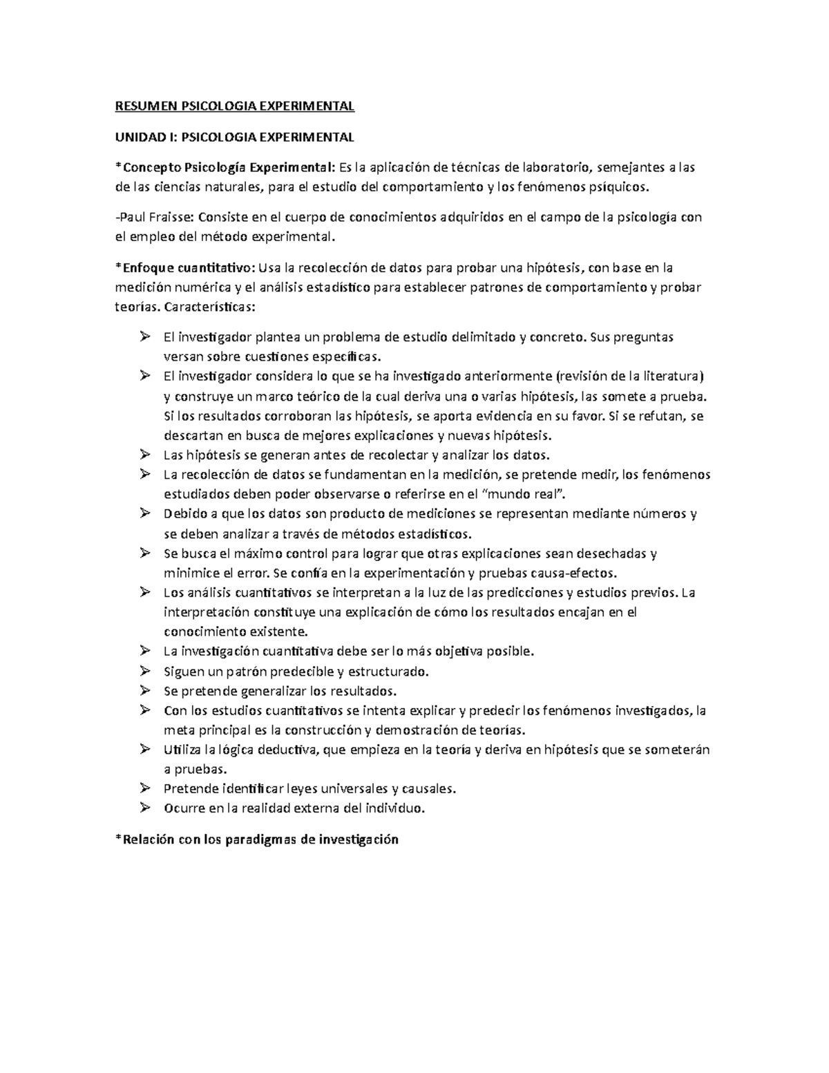 Resumen Psicologia Experimental 2020 Psicología Experimental UCASAL Studocu Resumen Psicologia Experimental 2020 Psicología Experimental UCASAL Studocu