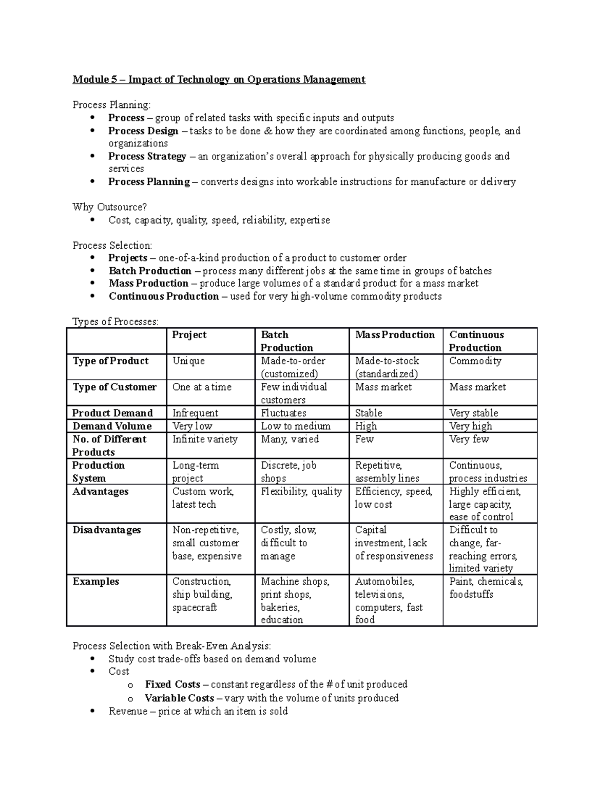 Module 5 - Impact of Tech - Module 5 – Impact of Technology on ...