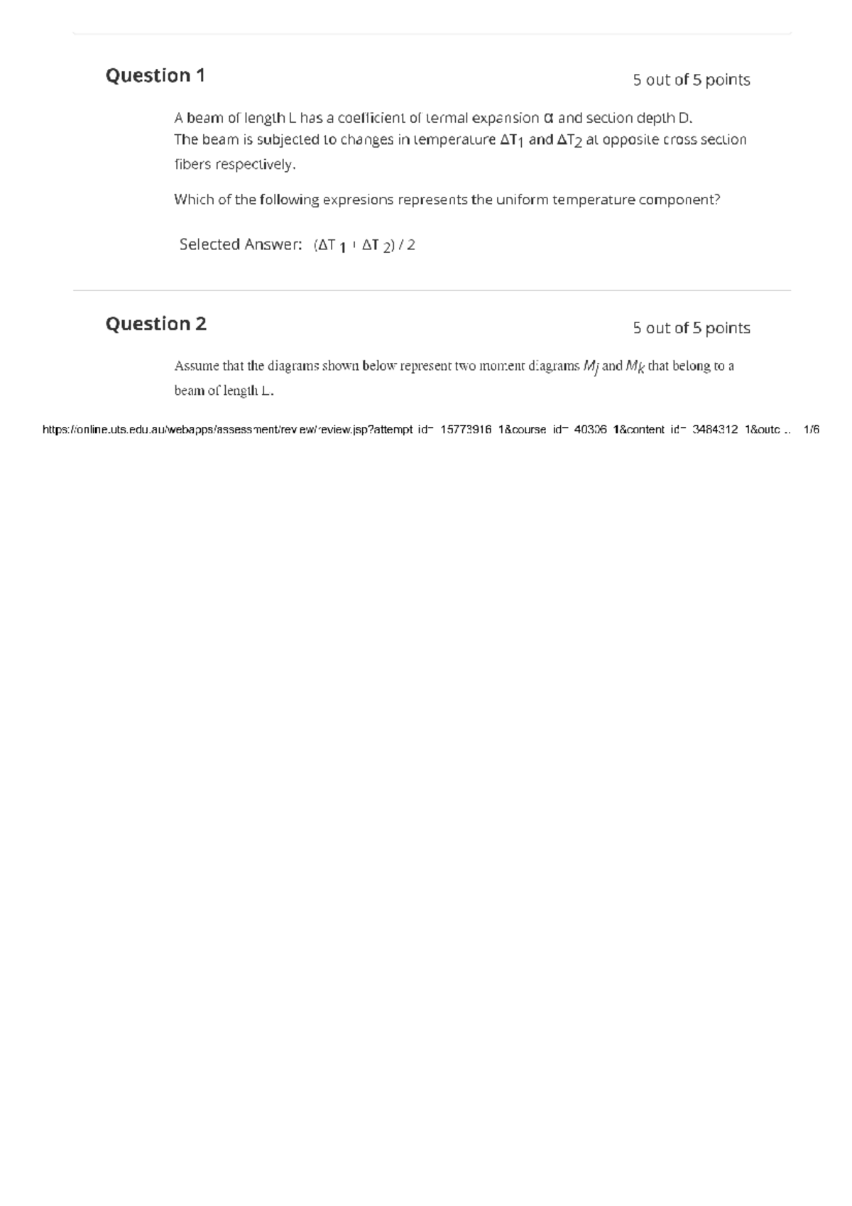 Structural Analysis Quiz 4b - 048349 - Studocu