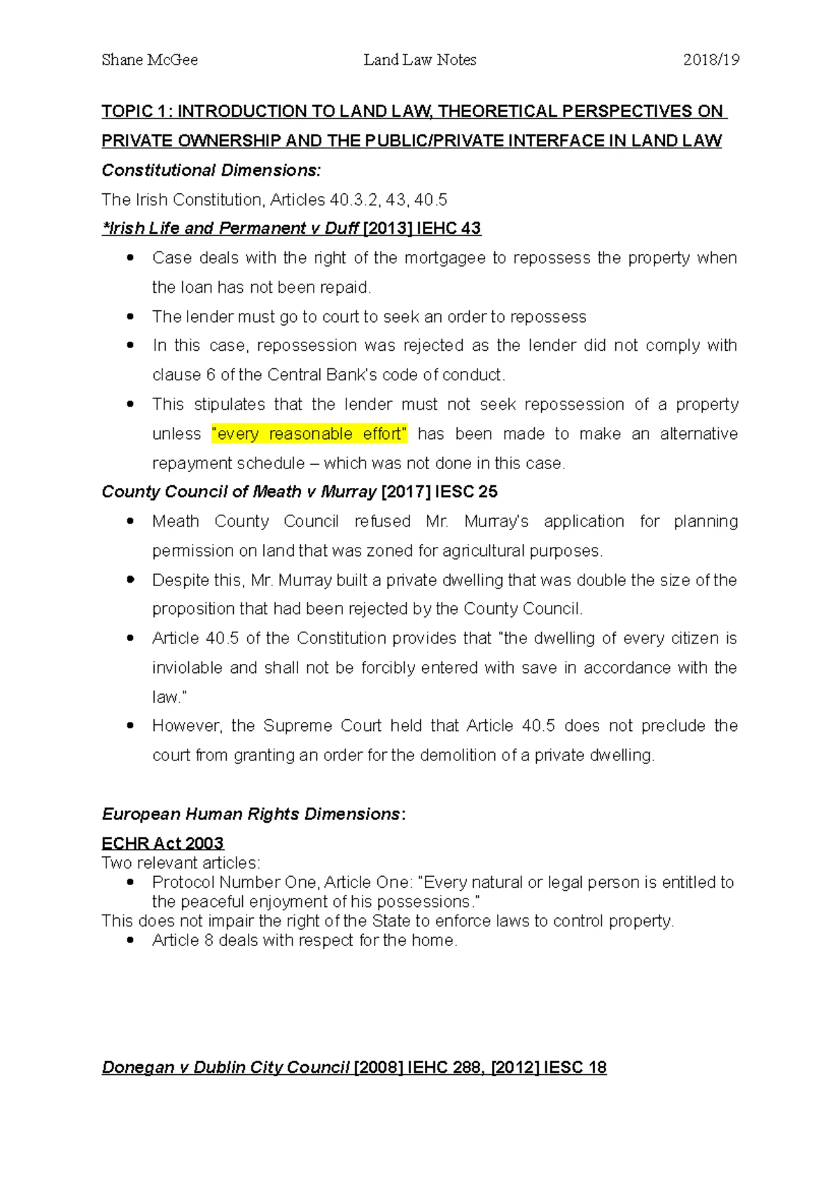 Law of Tort - Past exam and reports fe-1 - LAW OF TORT PAST EXAMINATION ...