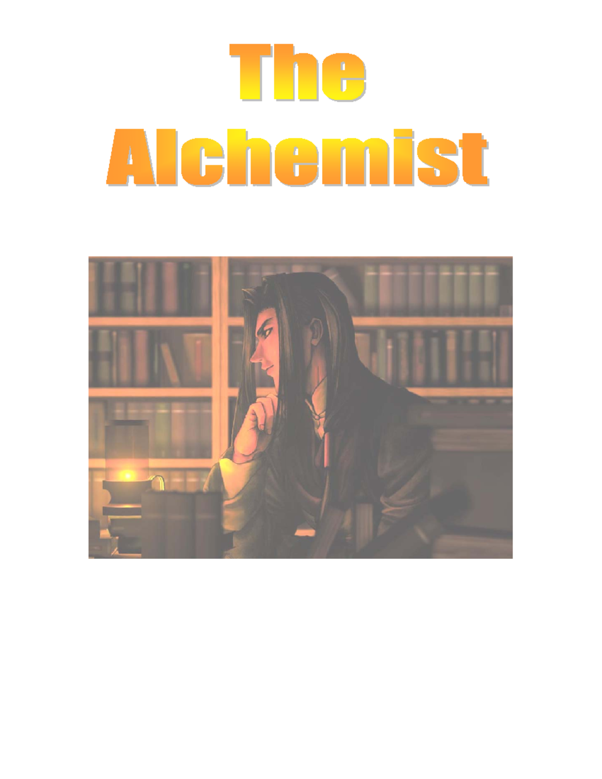 Al chemist - novel - There are some books that go beyond being special ...