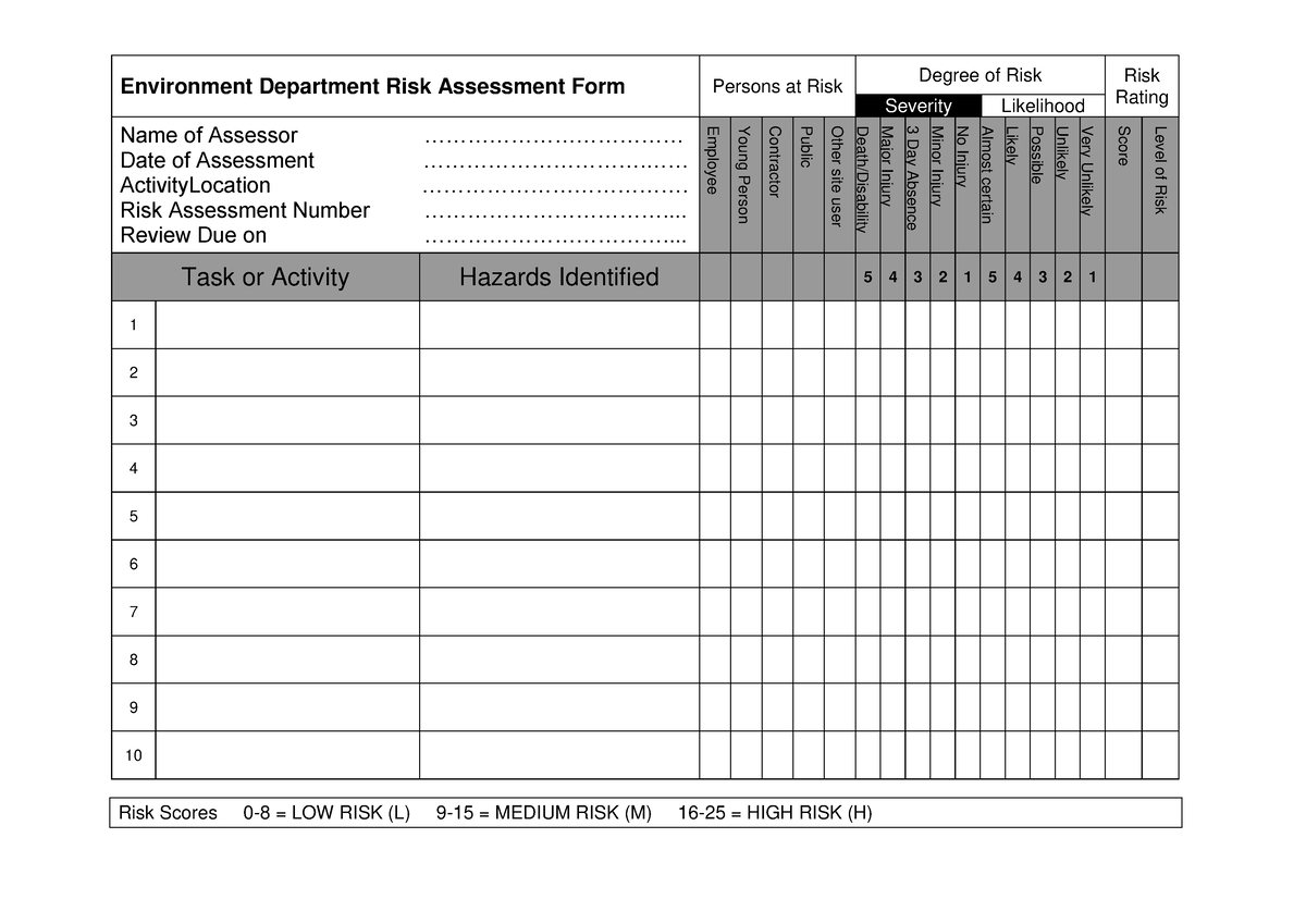 DN Environmental Risk Assessment Form PDF File Environment Department   Thumb 1200 849 